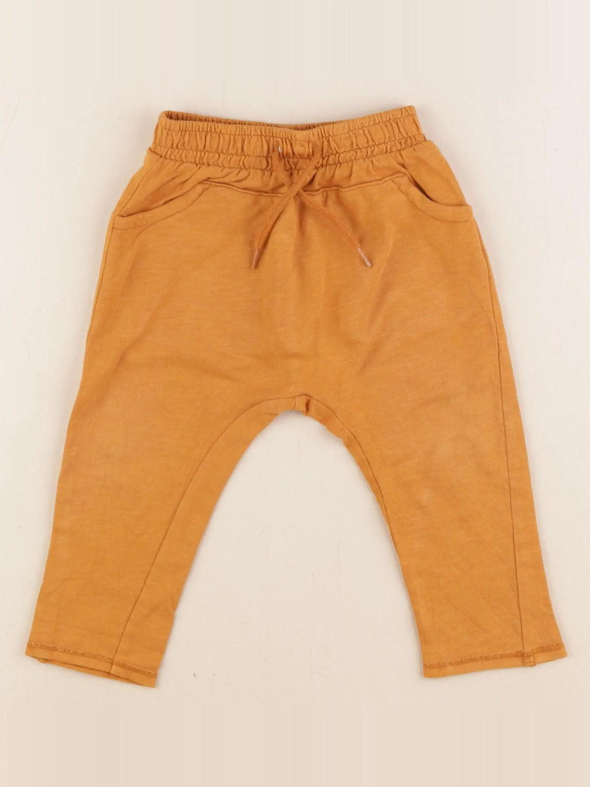 Vertbaudet - sarouel orange - 12 mois