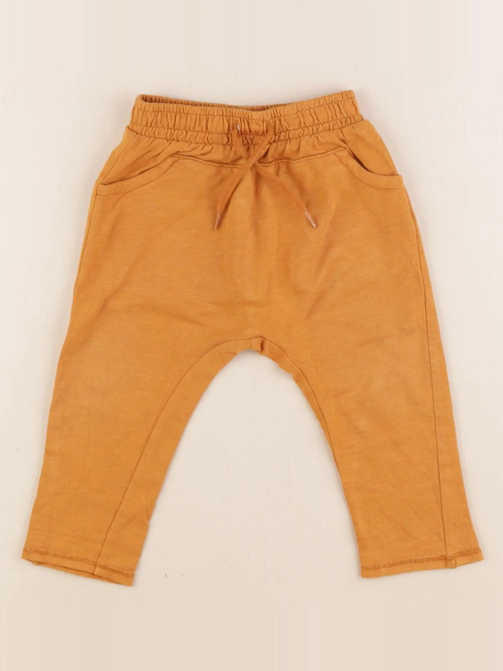 Vertbaudet - sarouel orange - 12 mois