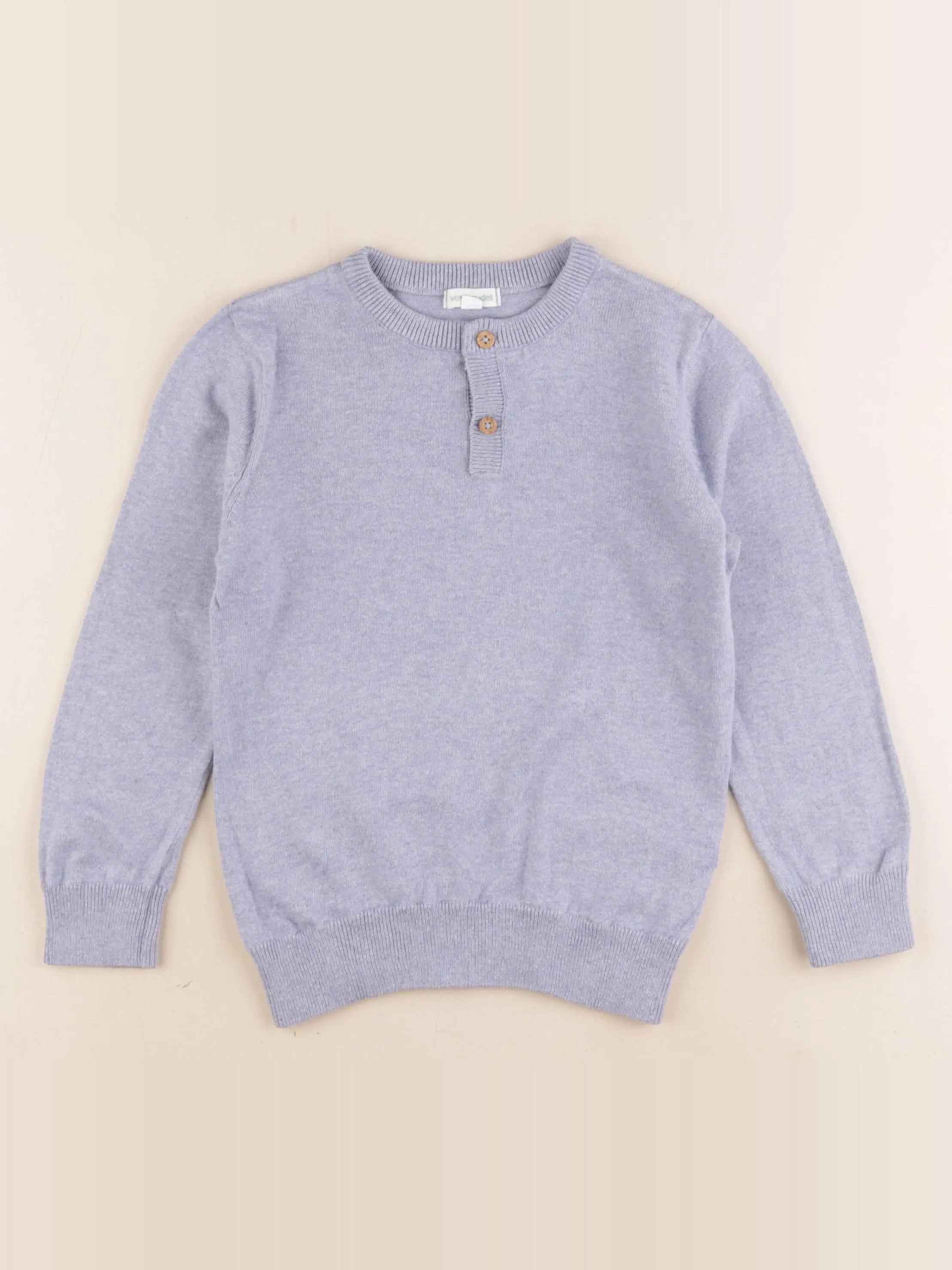 Vertbaudet - pull bleu - 6 ans