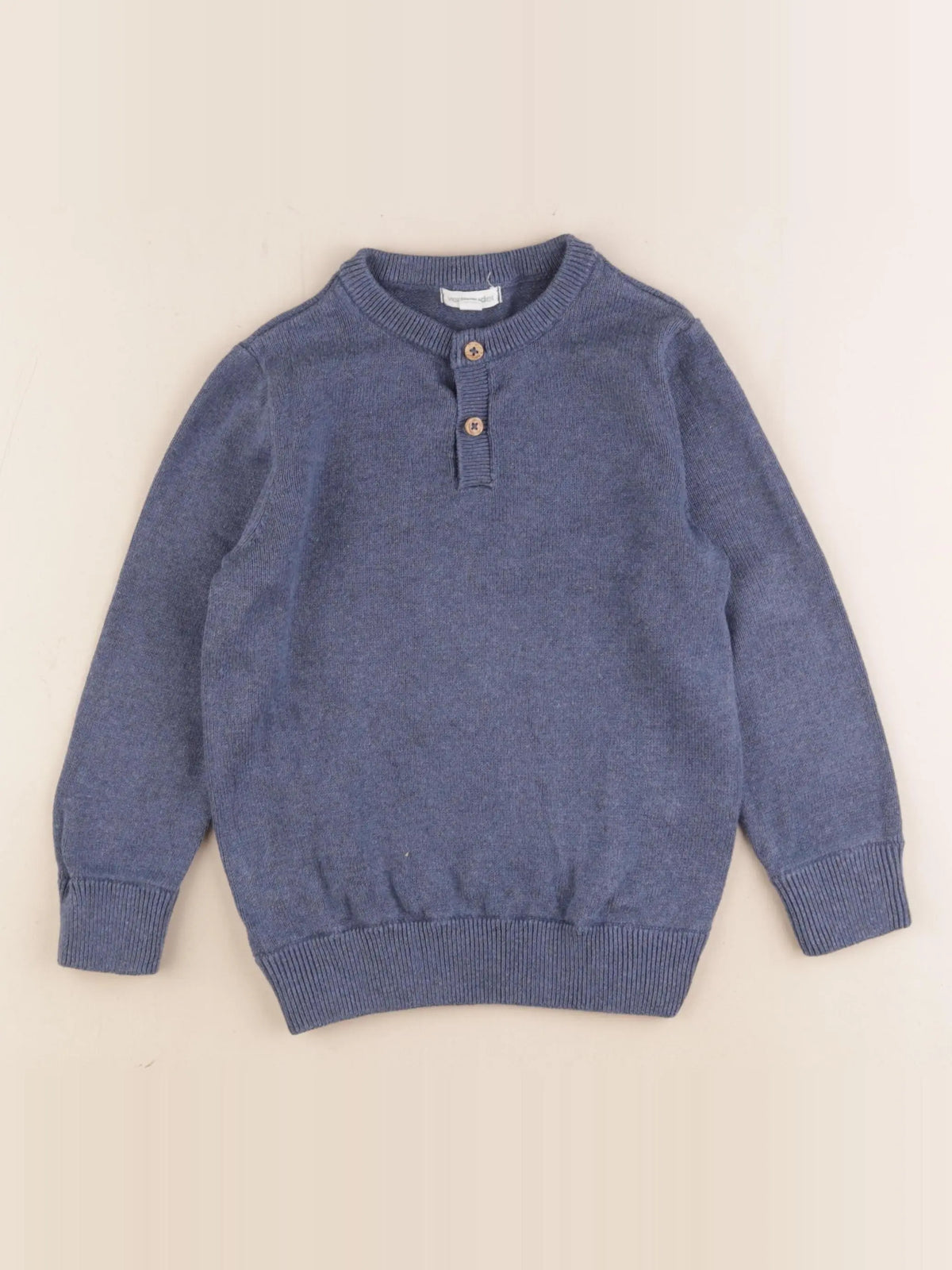 Vertbaudet - pull bleu - 6 ans
