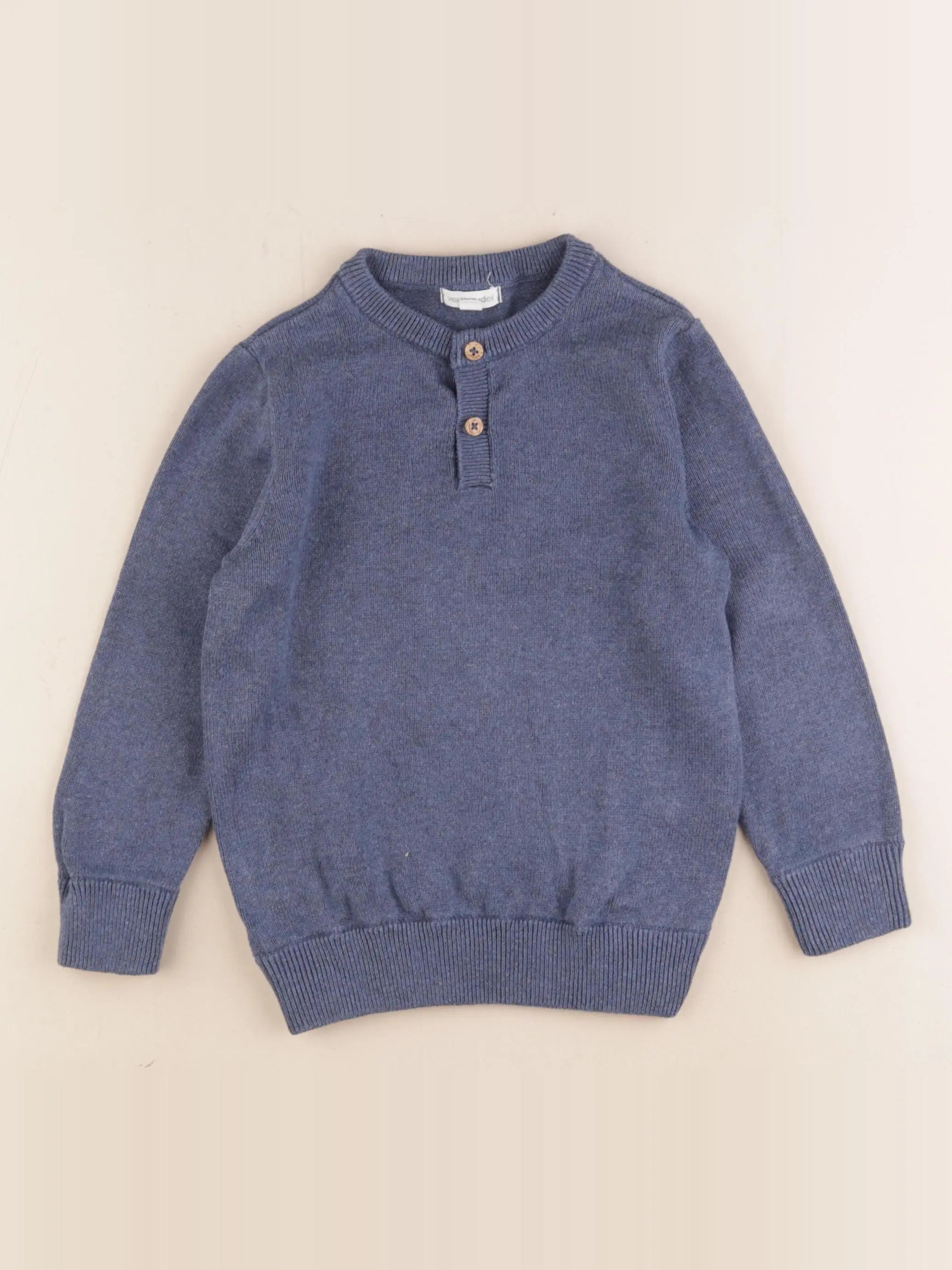 Vertbaudet - pull bleu - 6 ans