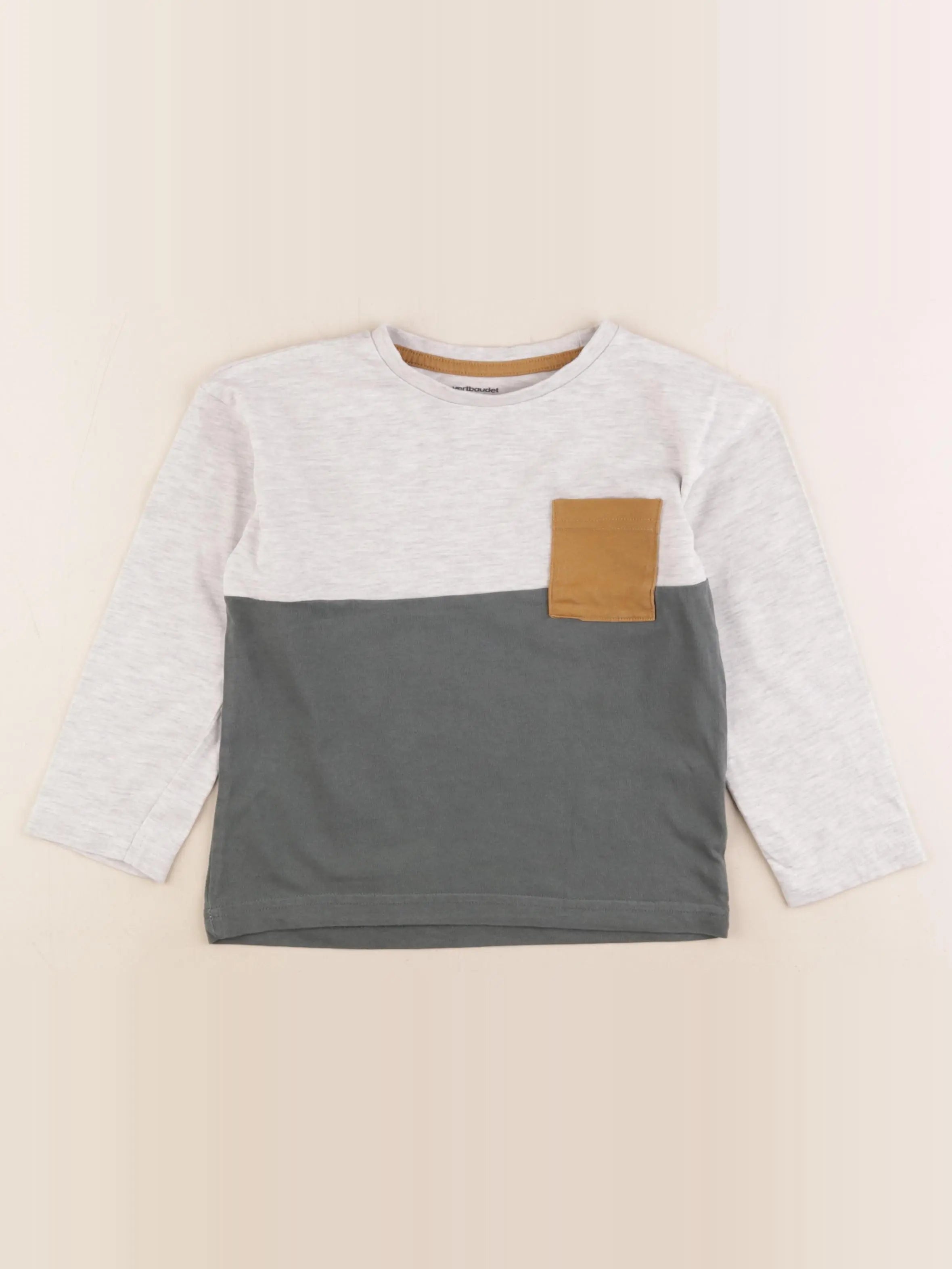 Vertbaudet - tee-shirt multicolore - 5 ans