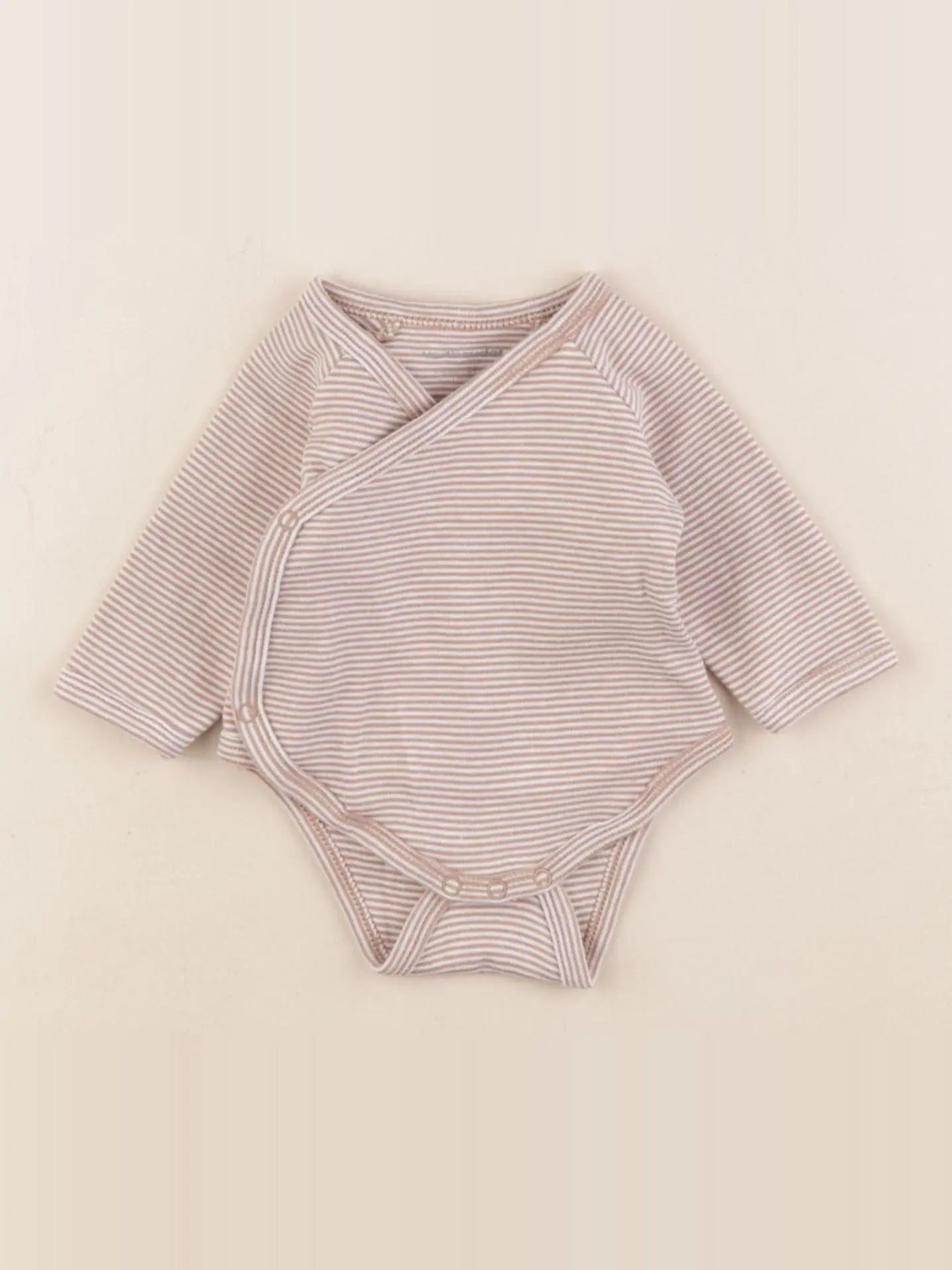 Vertbaudet - body marron - 1 mois