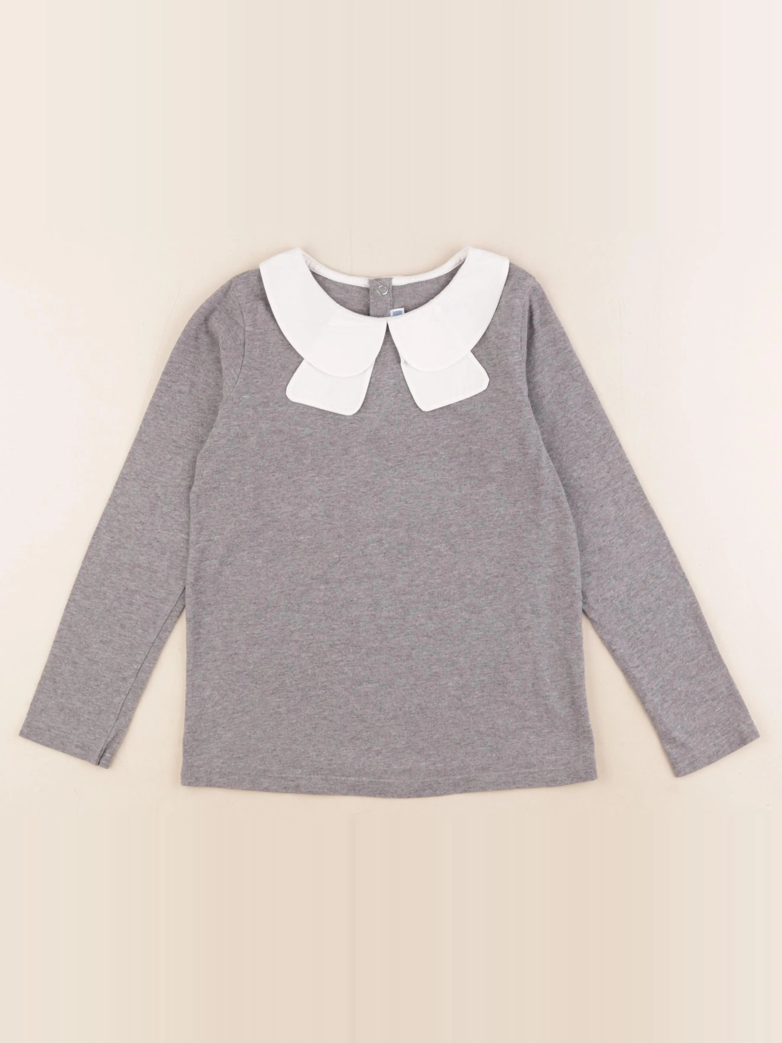 Jacadi - tee-shirt gris - 8 ans