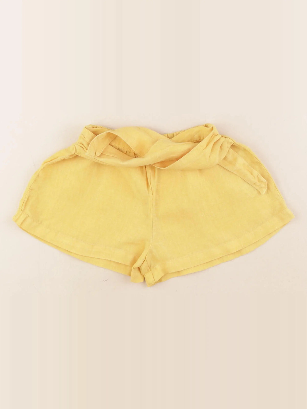 Zara - short jaune - 18/24 mois