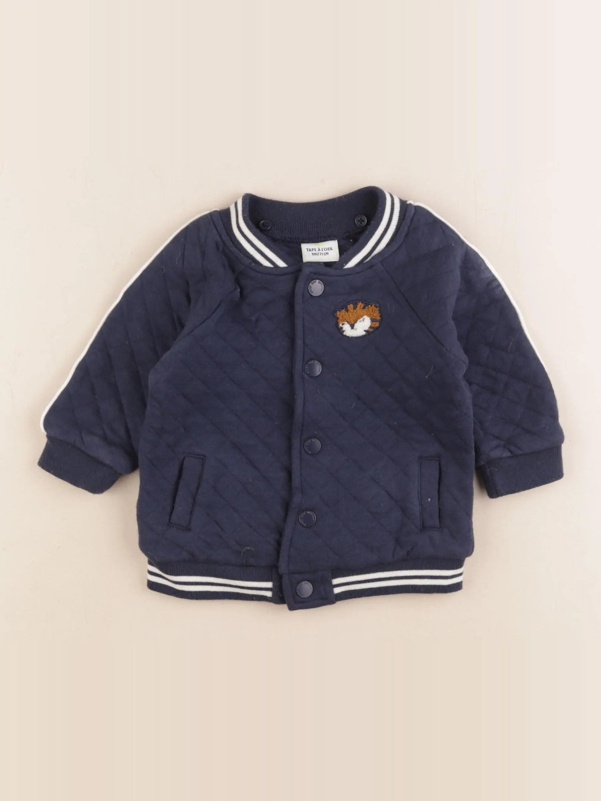 Tape à l'oeil - veste bleu - 9 mois