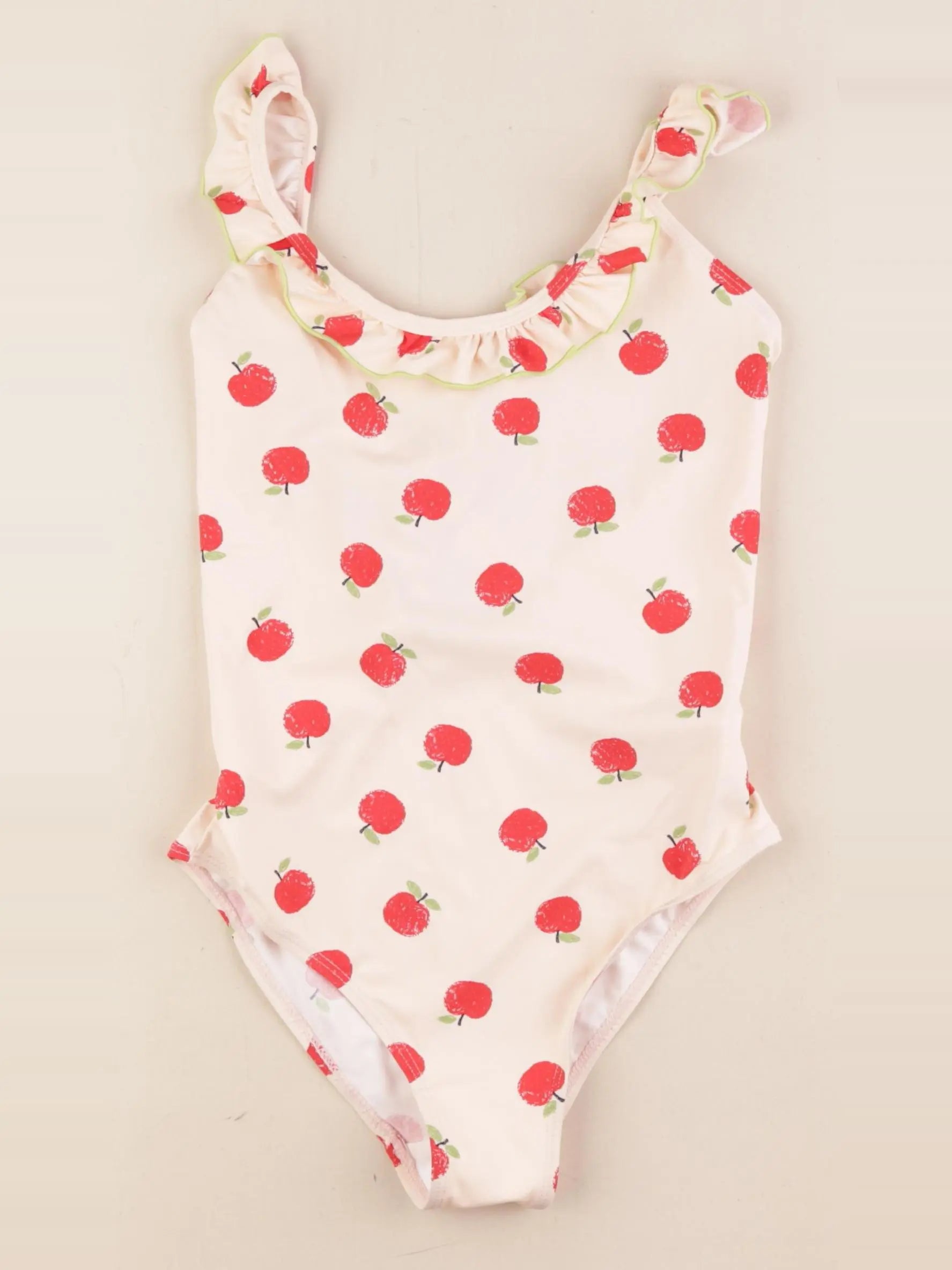 Monoprix - maillot de bain rouge, rose - 14 ans