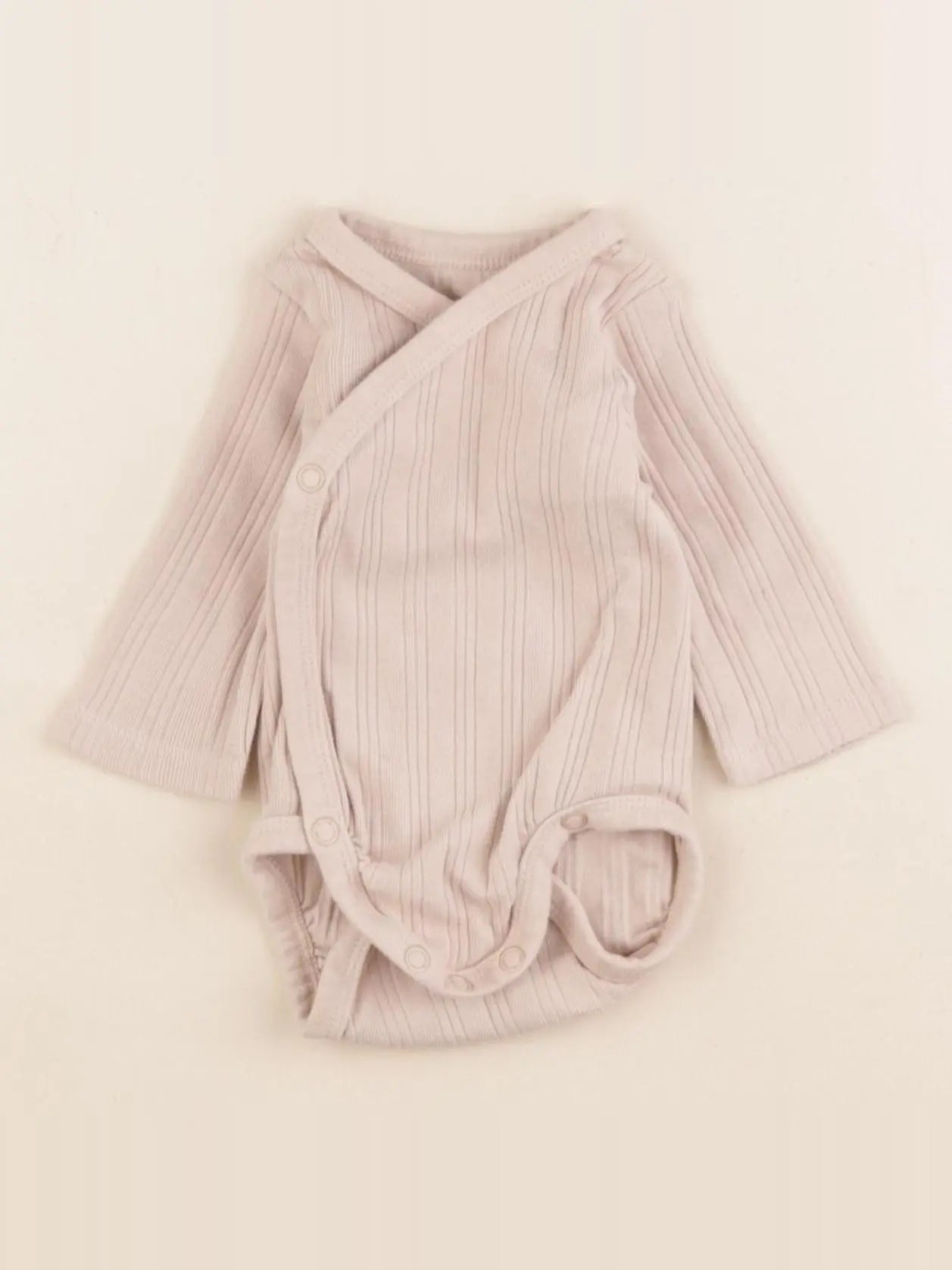 H&M - body beige - 0/1 mois