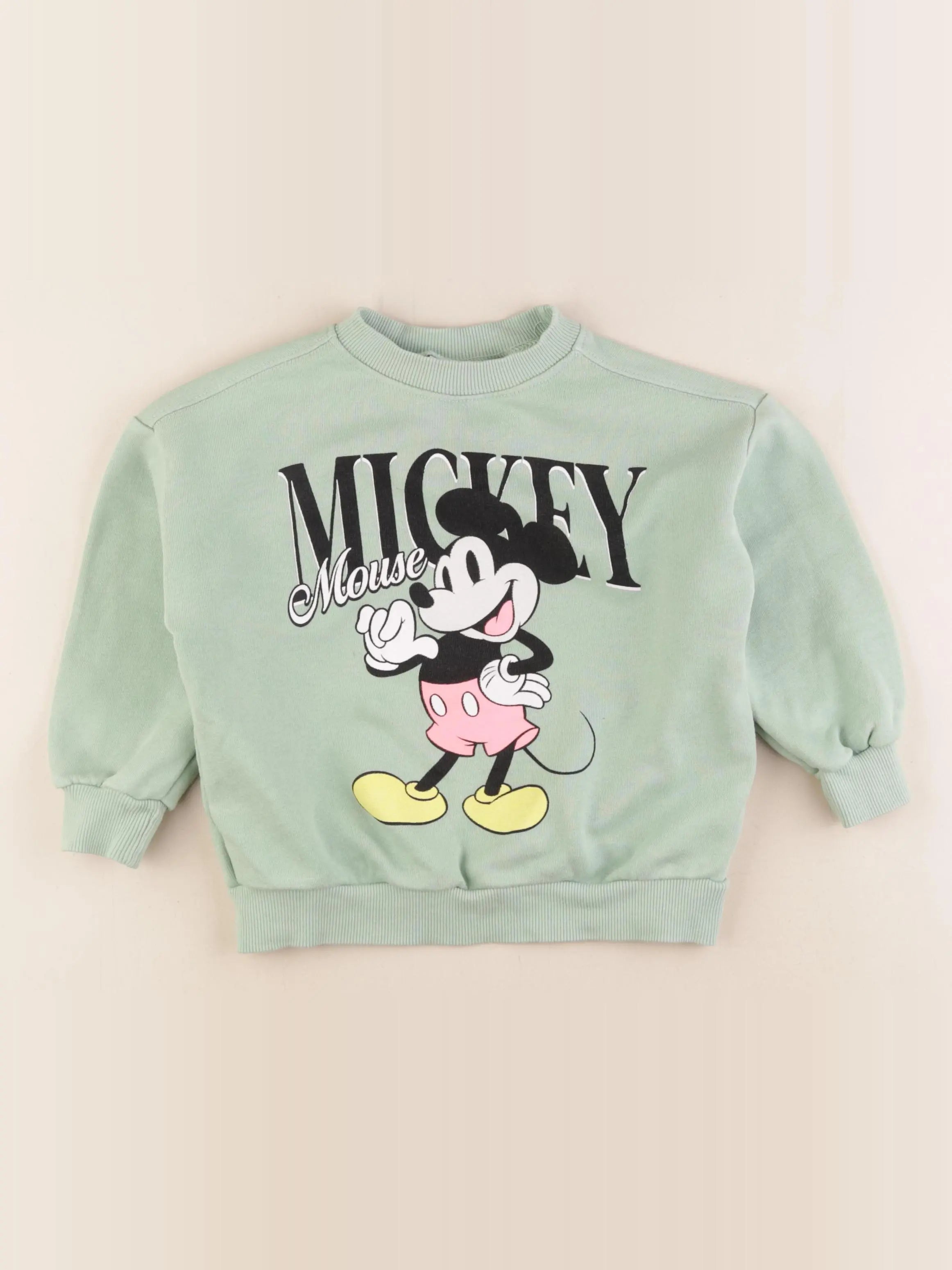 Zara - sweat vert - 3 ans