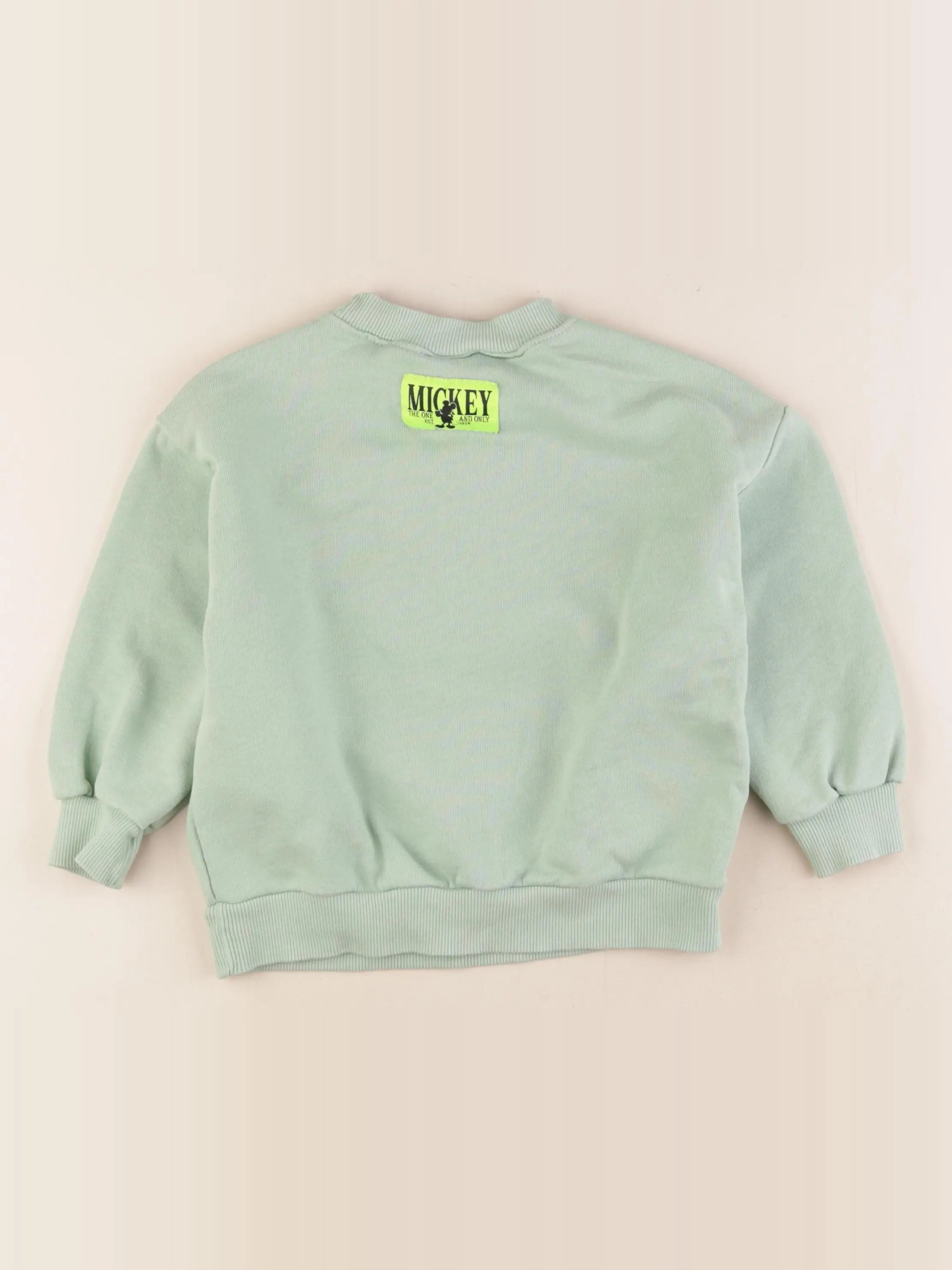 Zara - sweat vert - 3 ans