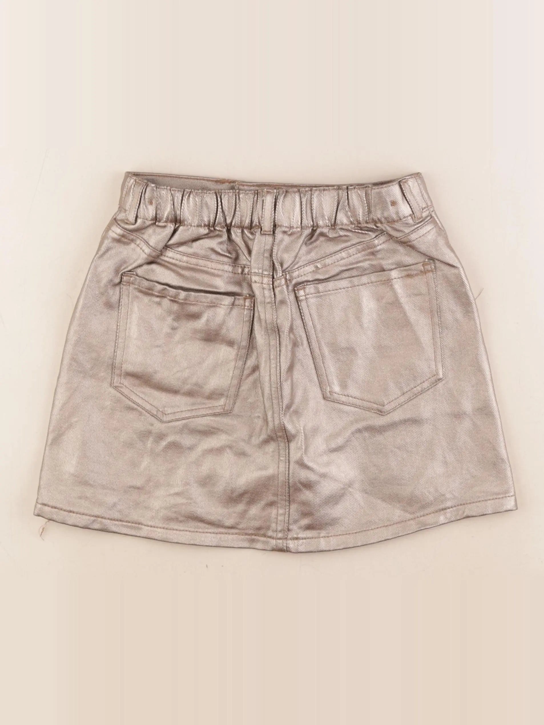 H&M - jupe or - 7/8 ans