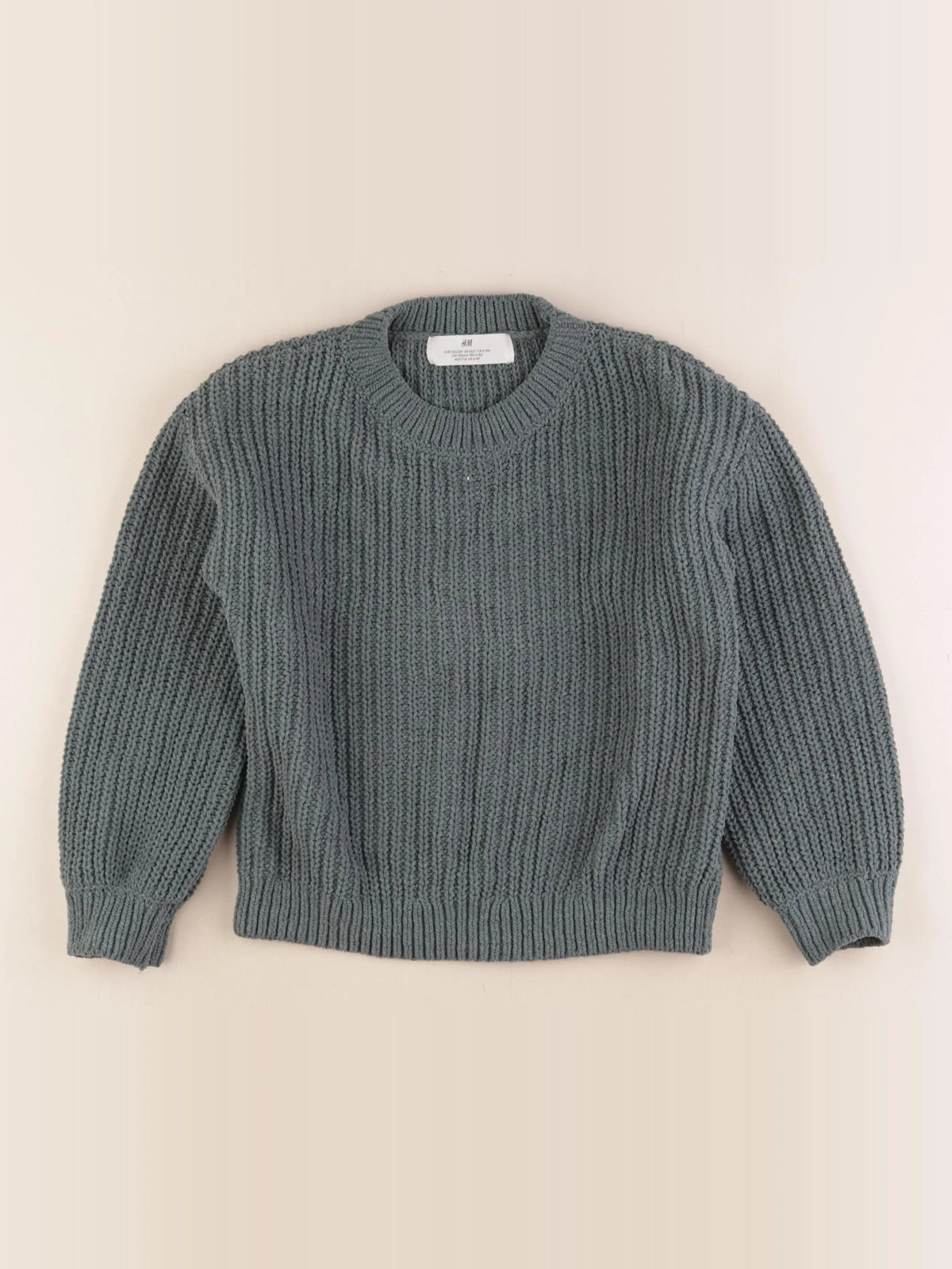 H&M - pull vert - 6 ans
