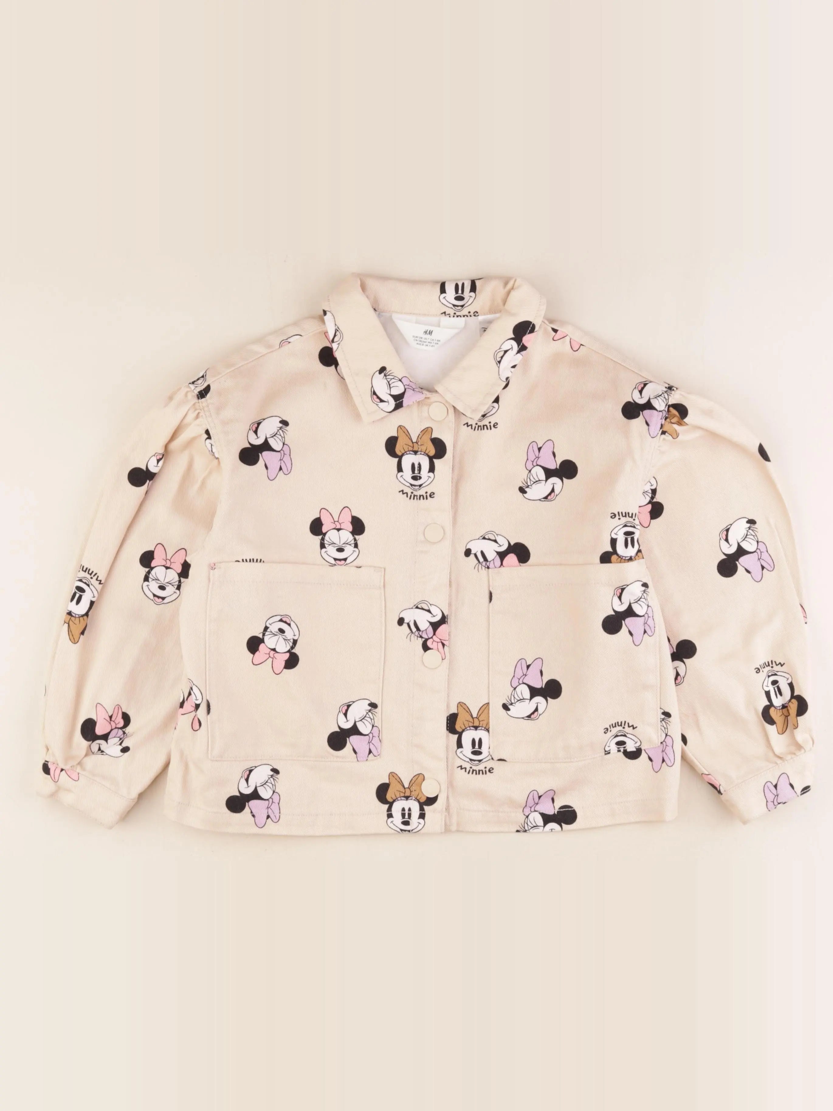 H&M - veste multicolore - 7/8 ans