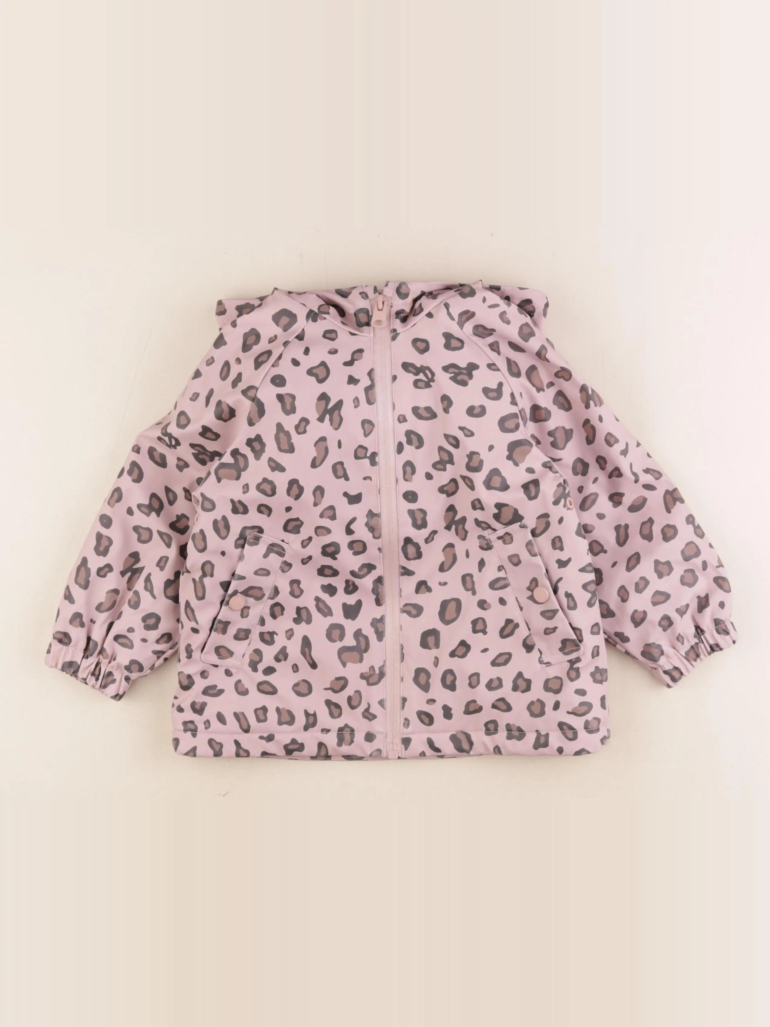 Zara - imperméable rose - 2 ans