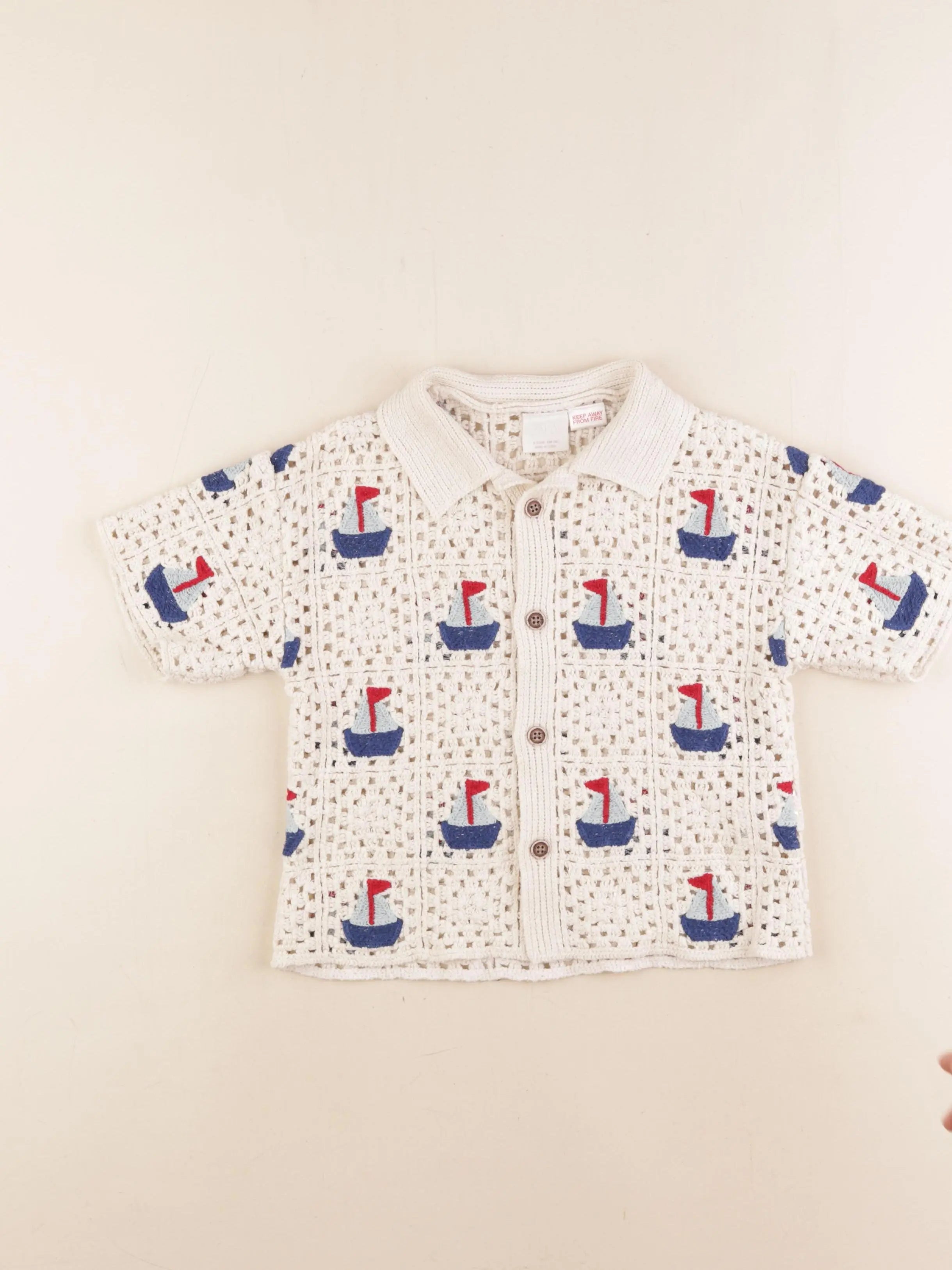Zara - gilet multicolore - 4 ans