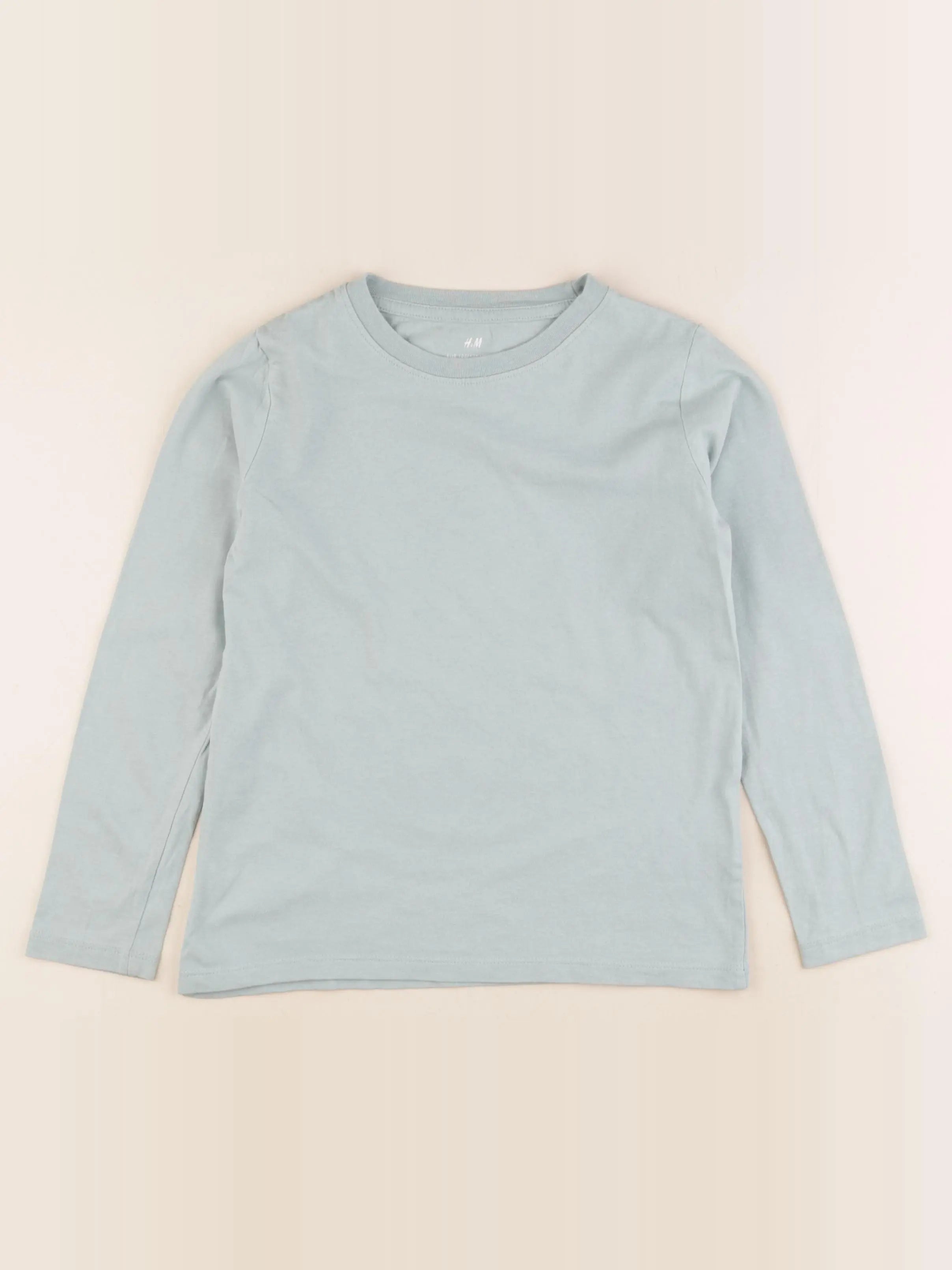 H&M - tee-shirt vert - 6/8 ans