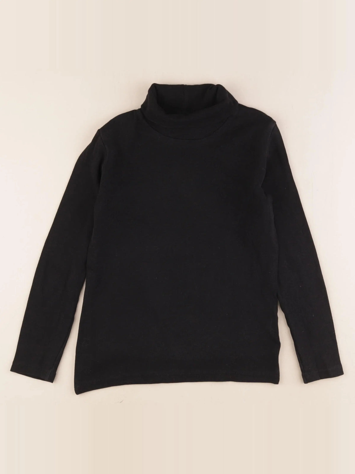 H&M - sous-pull noir - 6/8 ans