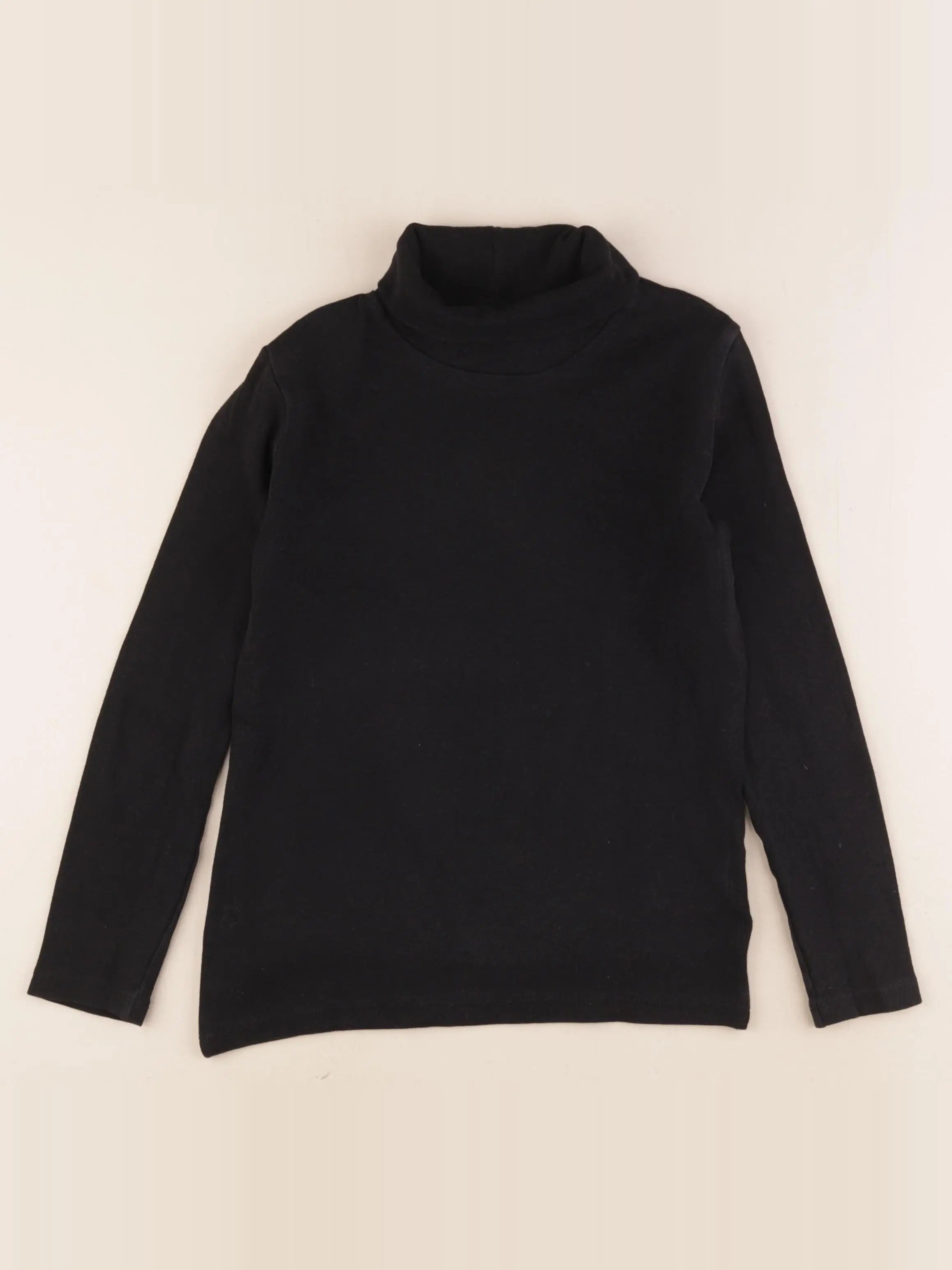 H&M - sous-pull noir - 6/8 ans