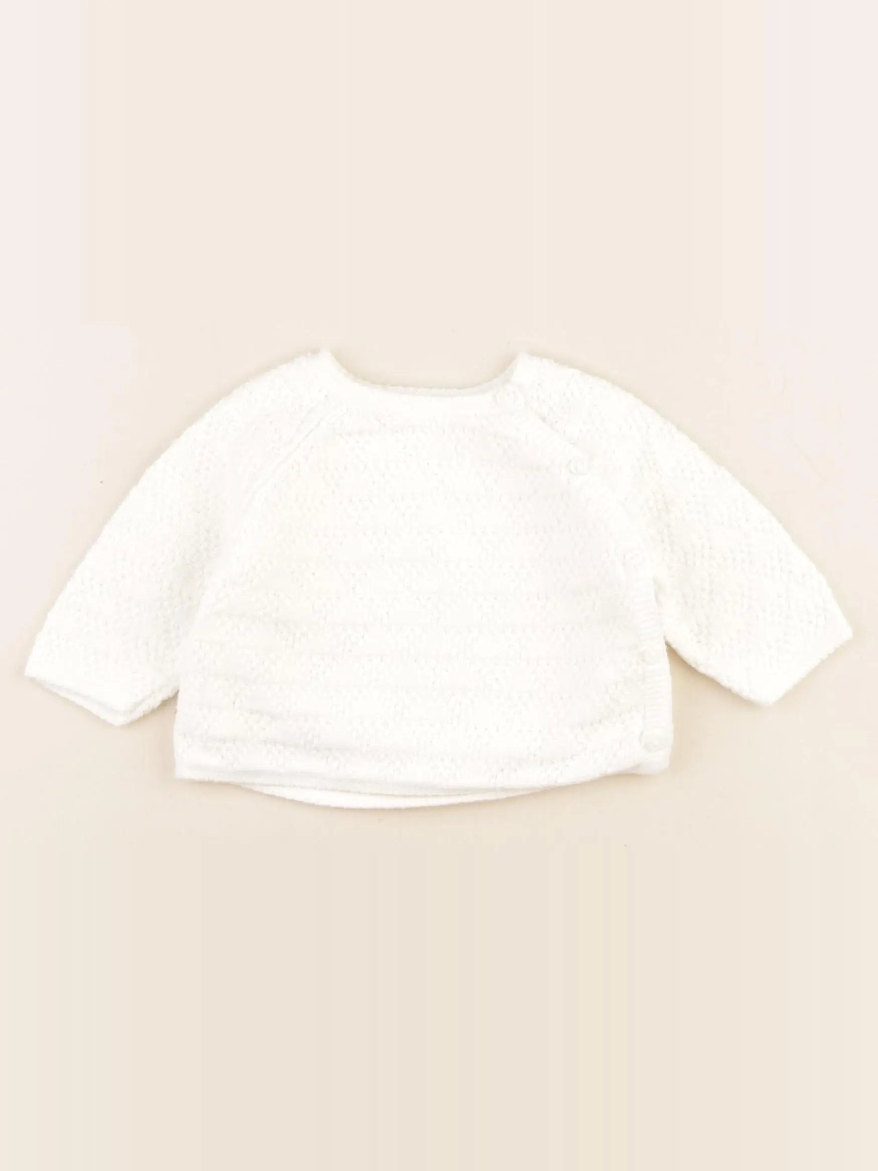 Zara - pull beige - 1/3 mois
