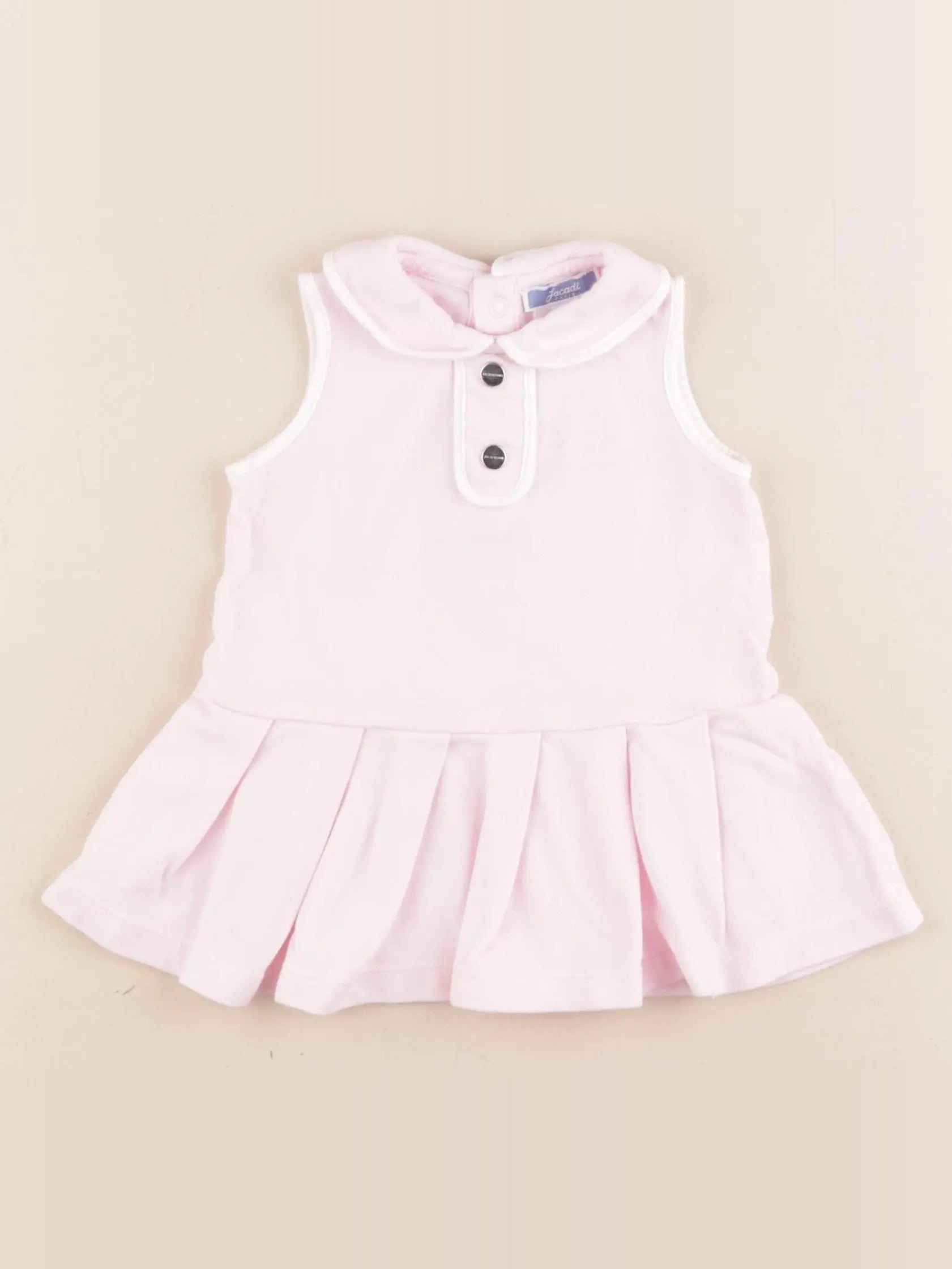 Jacadi - robe rose - 12 mois