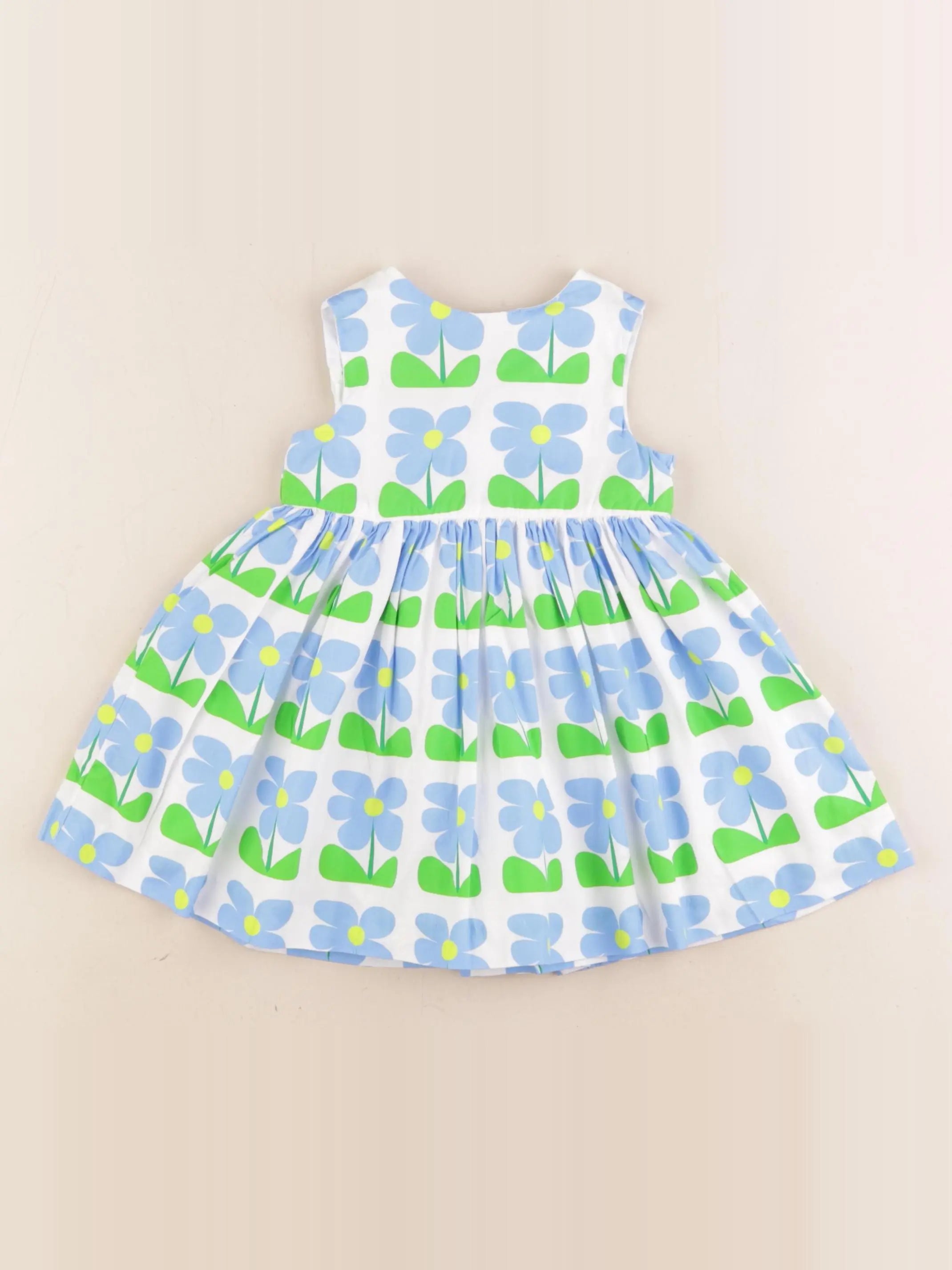 Jacadi - robe bleu - 12 mois