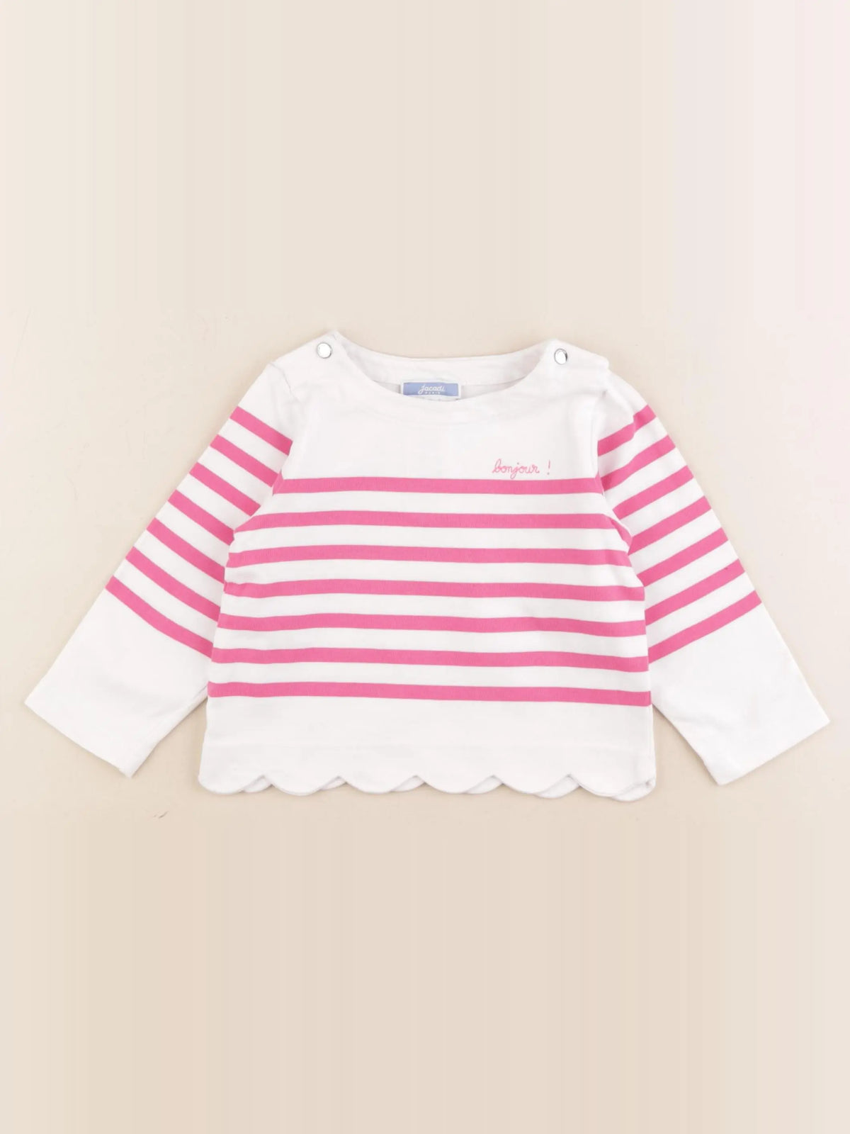 Jacadi - tee-shirt rose - 18 mois