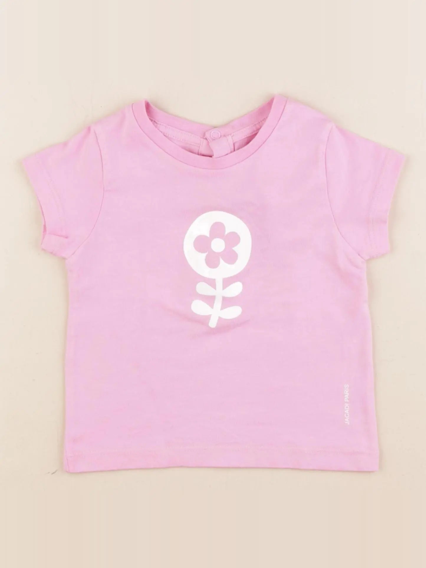 Jacadi - tee-shirt rose - 18 mois