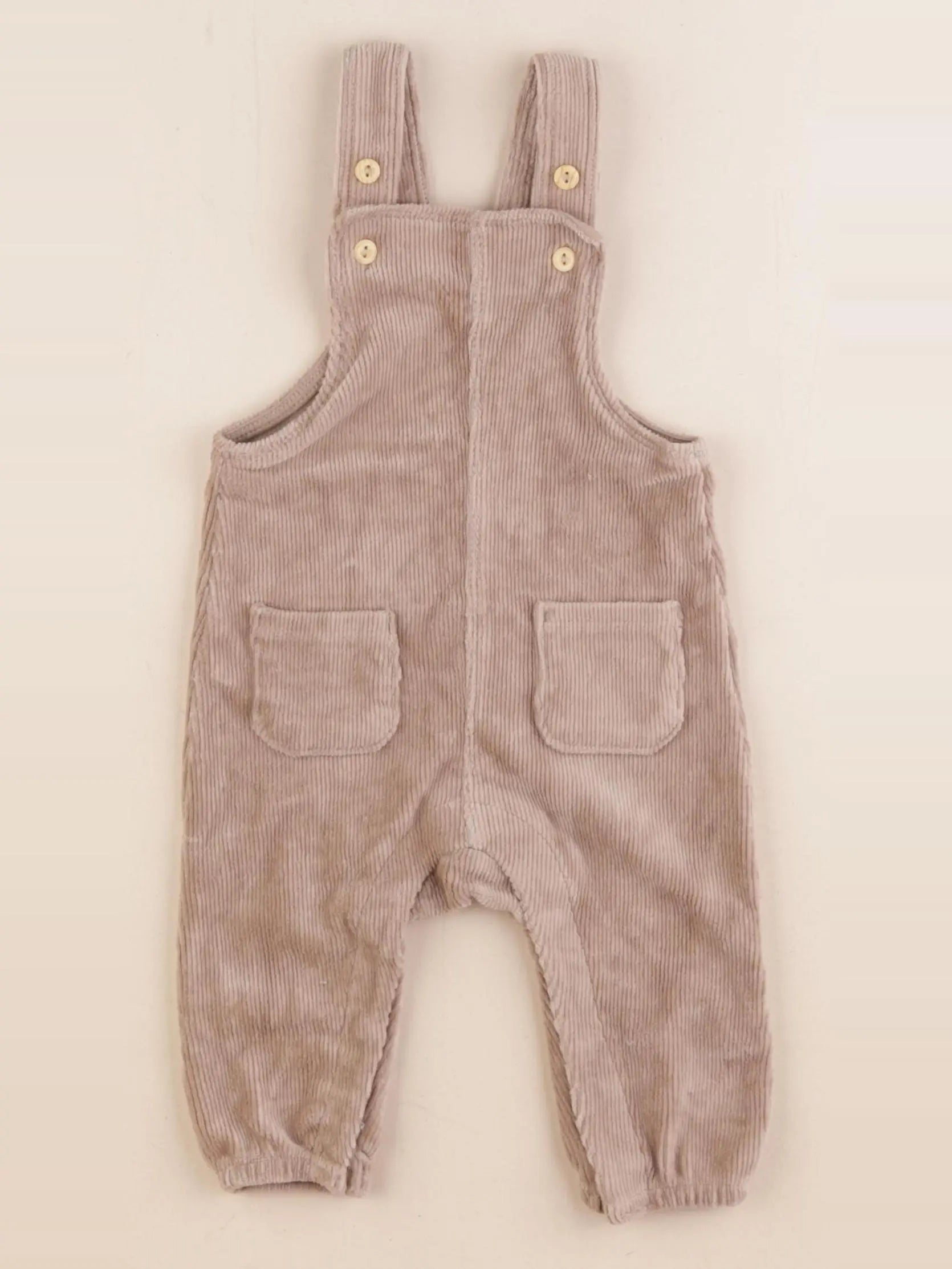 H&M - salopette marron - 2/4 mois