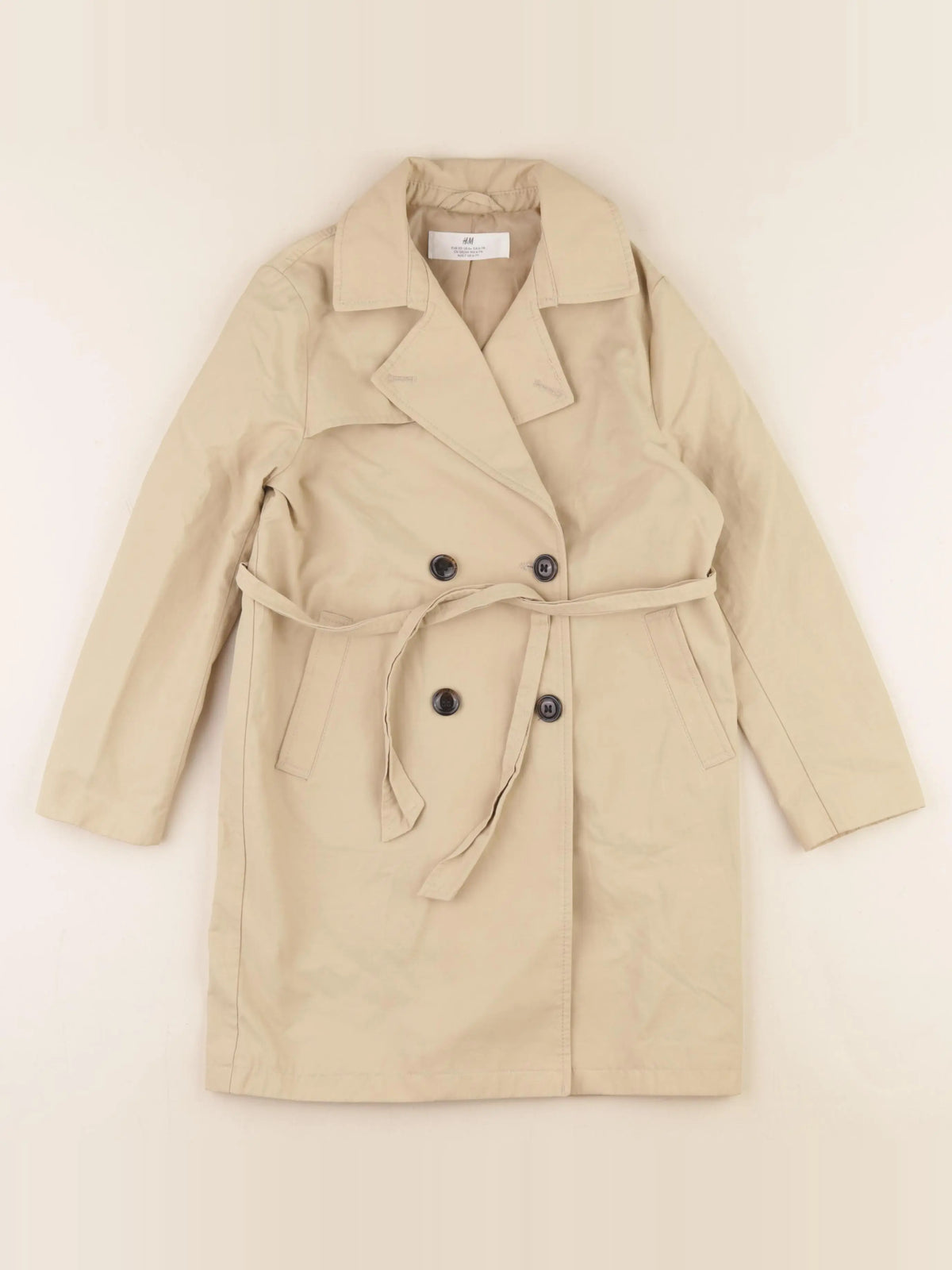 H&M - imperméable beige - 6/7 ans