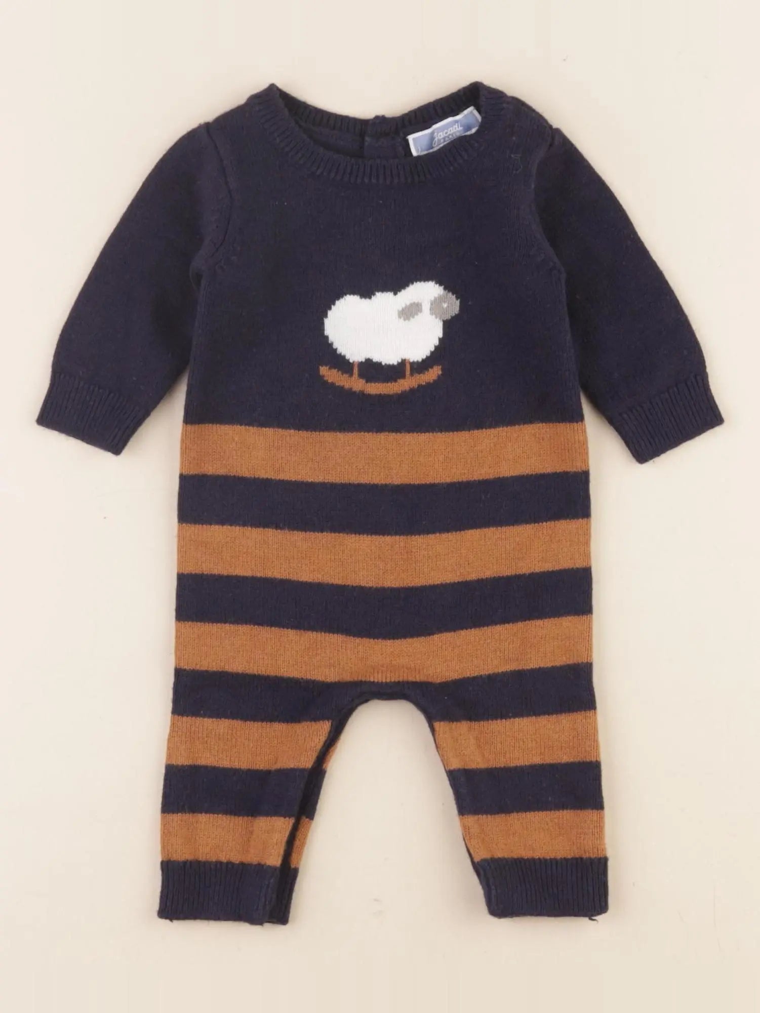 Jacadi - combinaison bleu - 1 mois