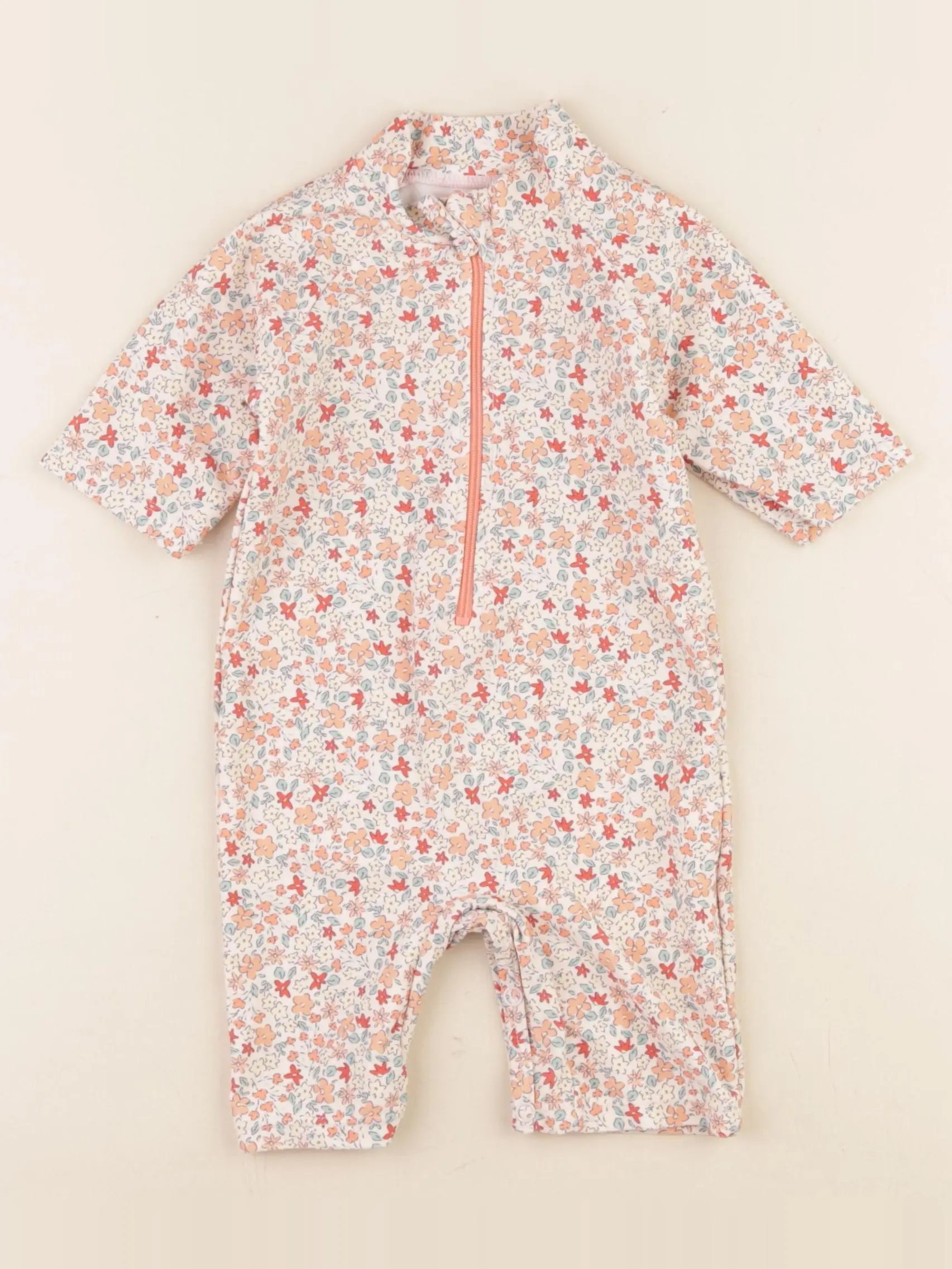 Vertbaudet - combi de bain multicolore - 12 mois