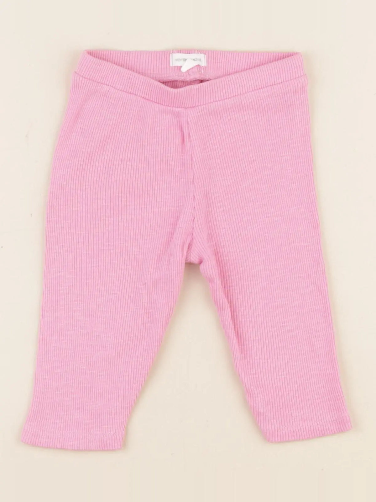 Vertbaudet - legging rose - 9 mois