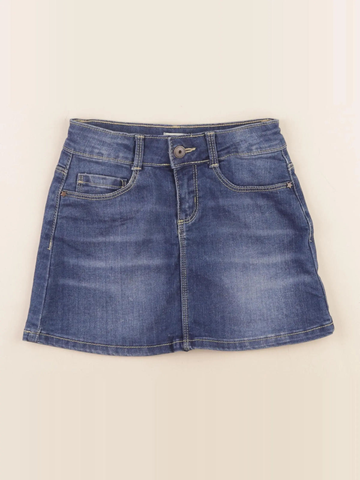 Vertbaudet - jupe bleu - 8 ans