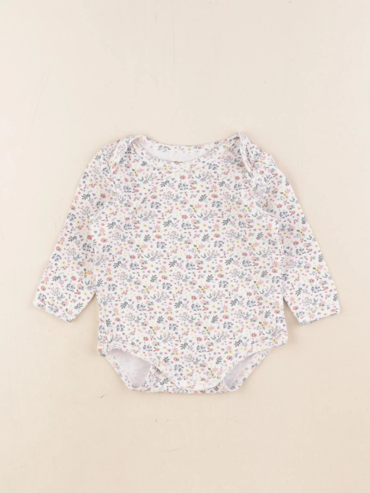 Vertbaudet - body multicolore - 9 mois