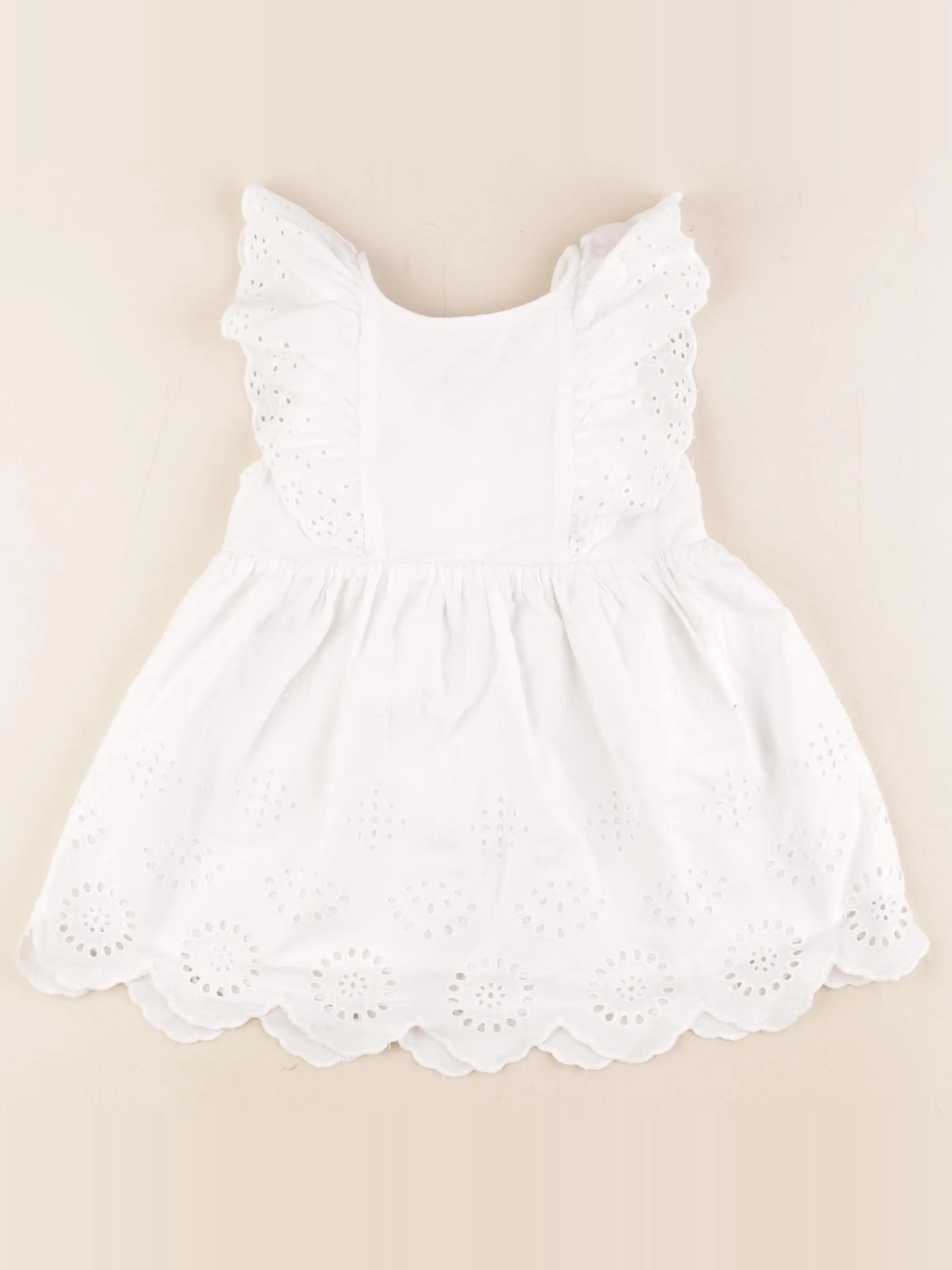 Vertbaudet - robe blanc - 2 ans