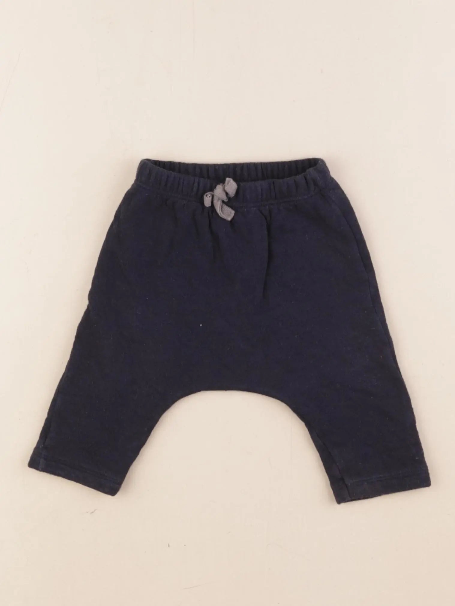 Petit Bateau - sarouel bleu - 3 mois