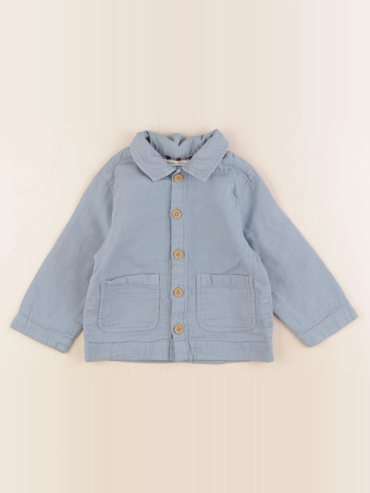 Monoprix - veste bleu - 24 mois