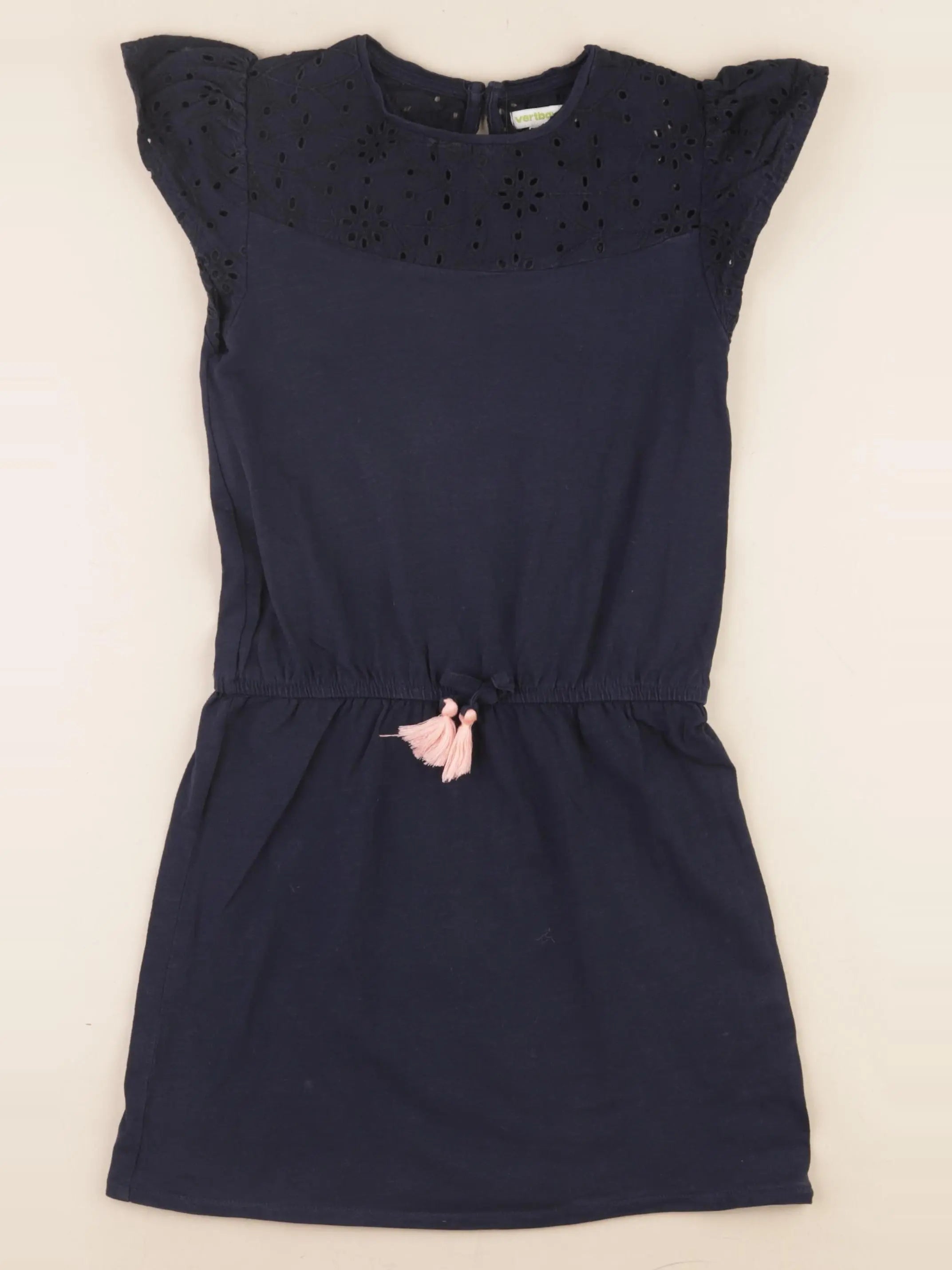 Vertbaudet - robe bleu - 8 ans