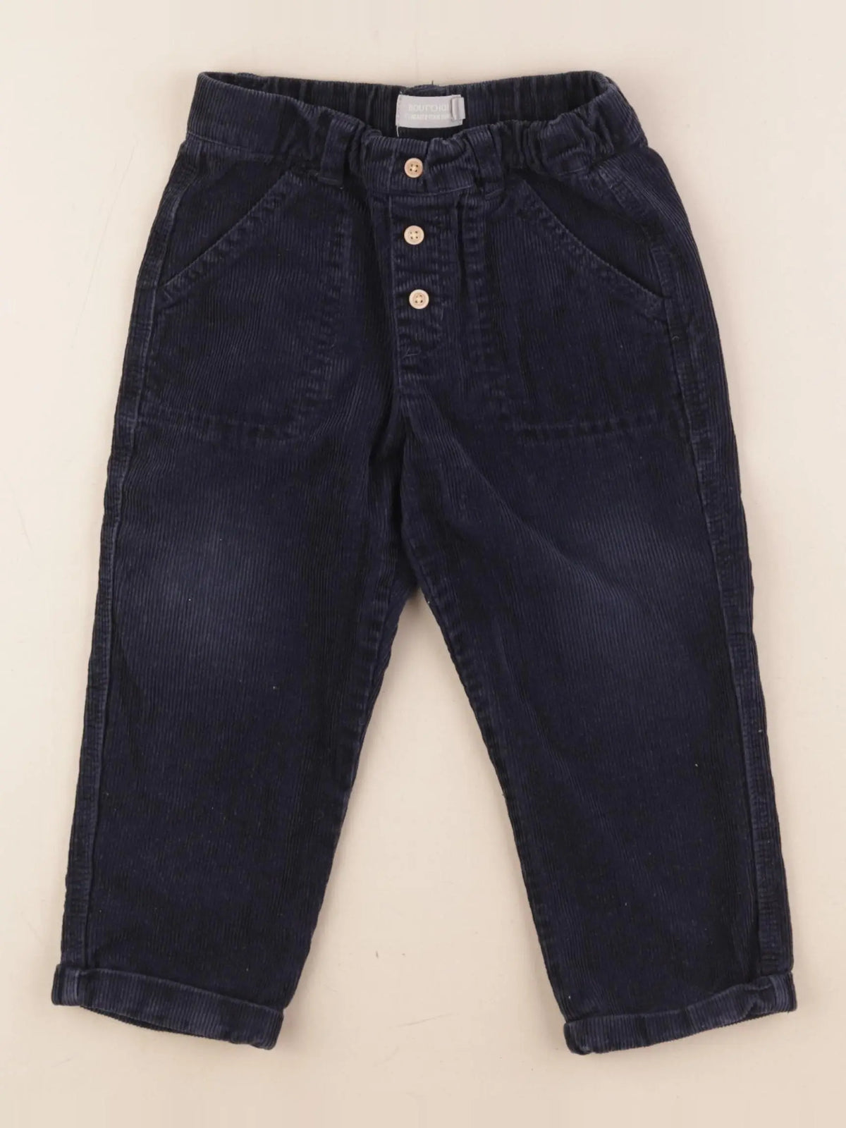 Boutchou - pantalon bleu - 24 mois