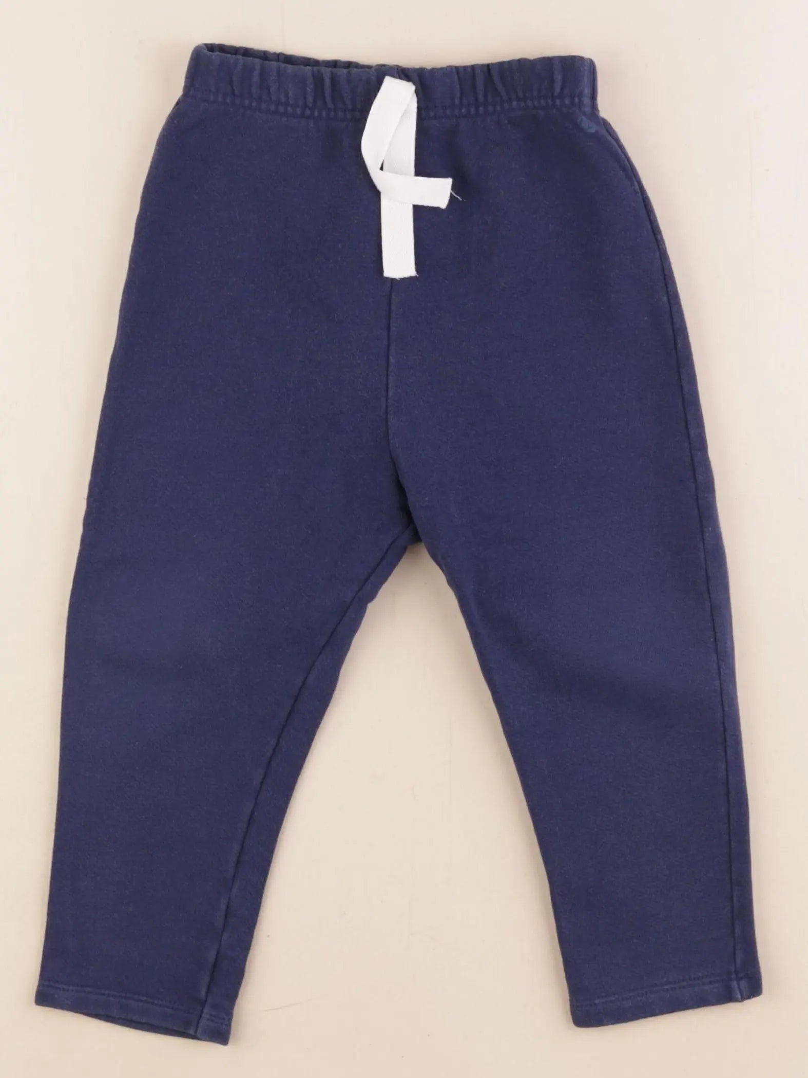 Petit Bateau - pantalon bleu - 36 mois