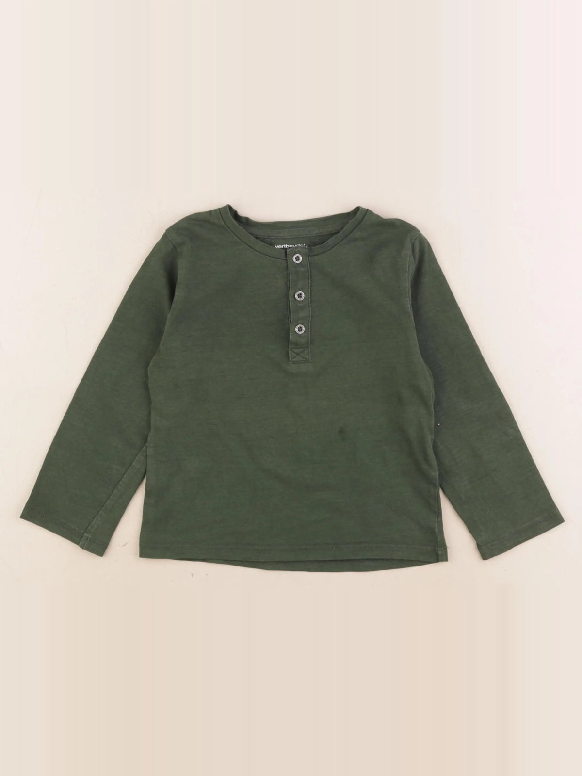 Vertbaudet - tee-shirt vert - 24 mois