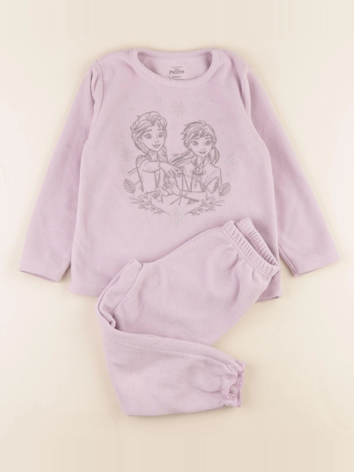 Zippy - pyjama coton violet - 3/4 ans