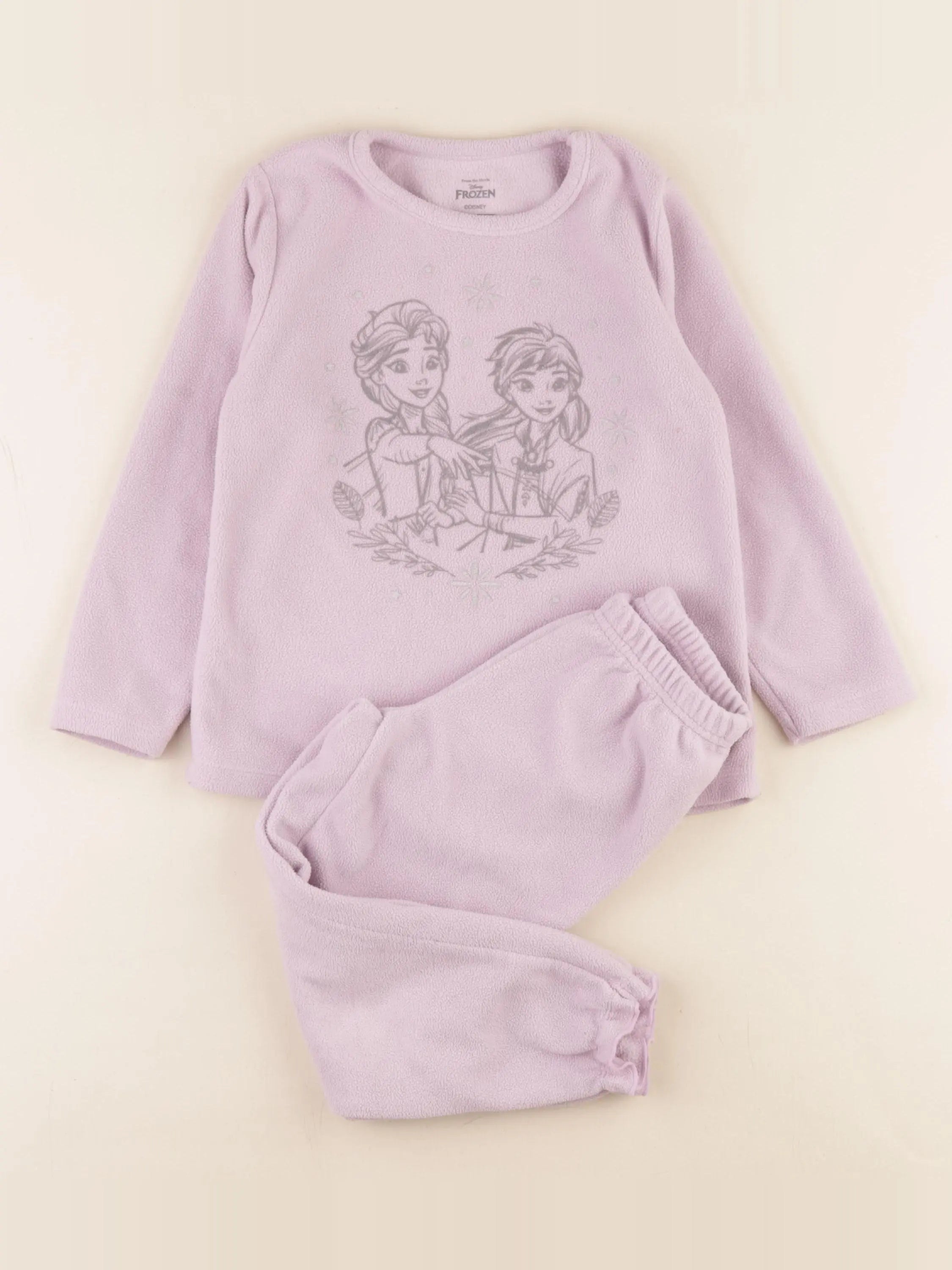 Zippy - pyjama coton violet - 3/4 ans