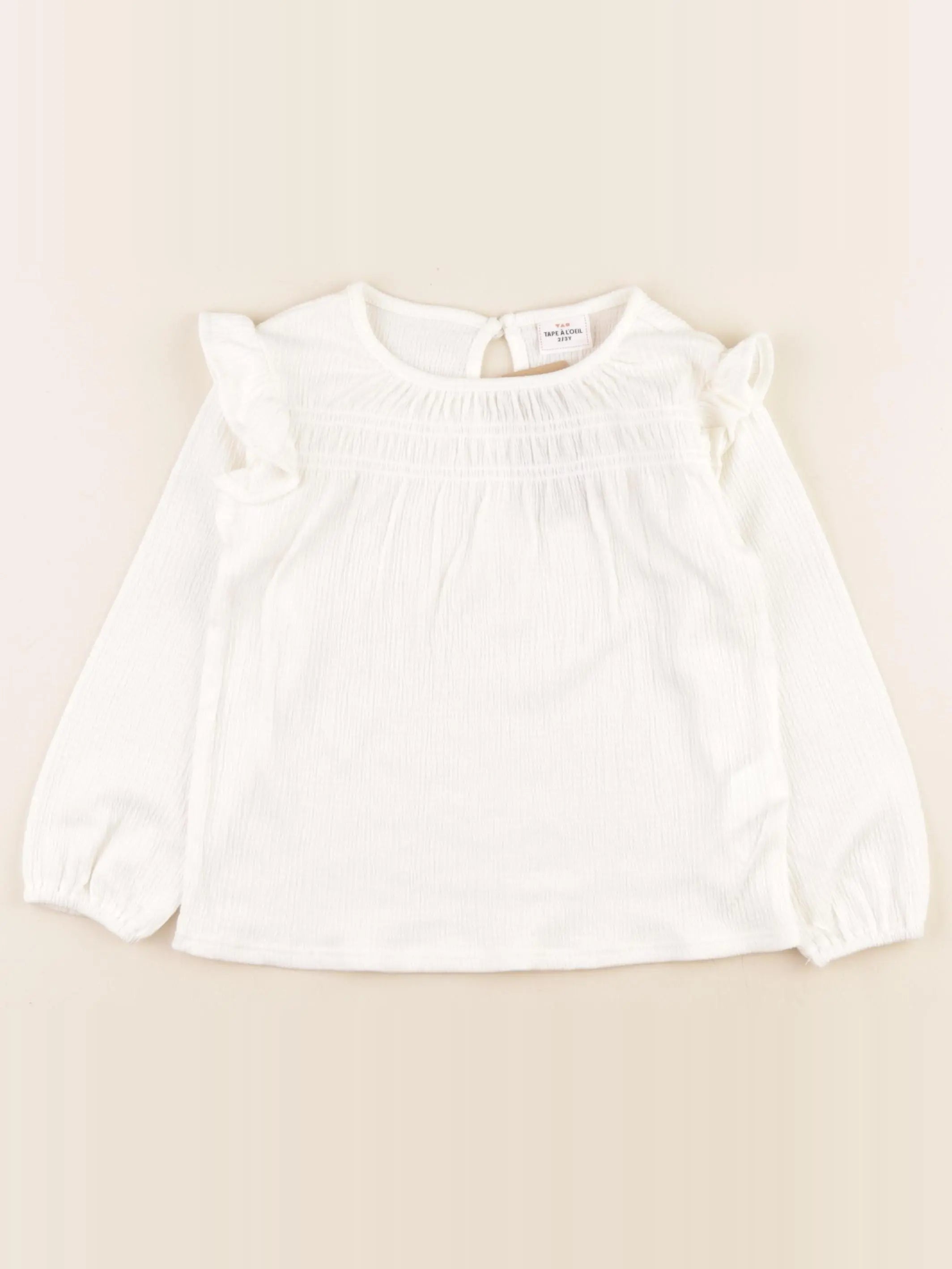 Tape à l'oeil - tee-shirt blanc - 2 ans