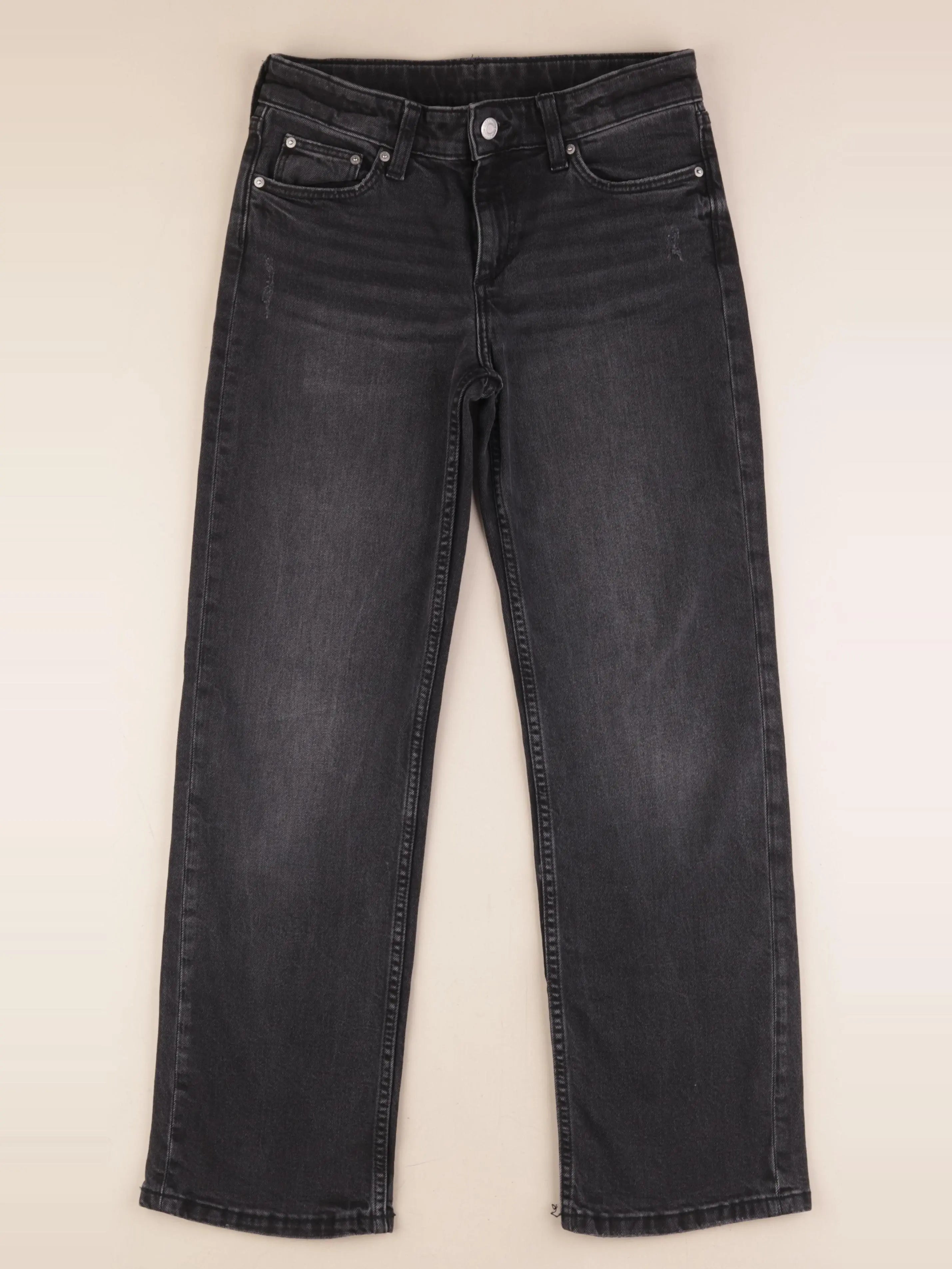 H&M - jean noir - 11/12 ans