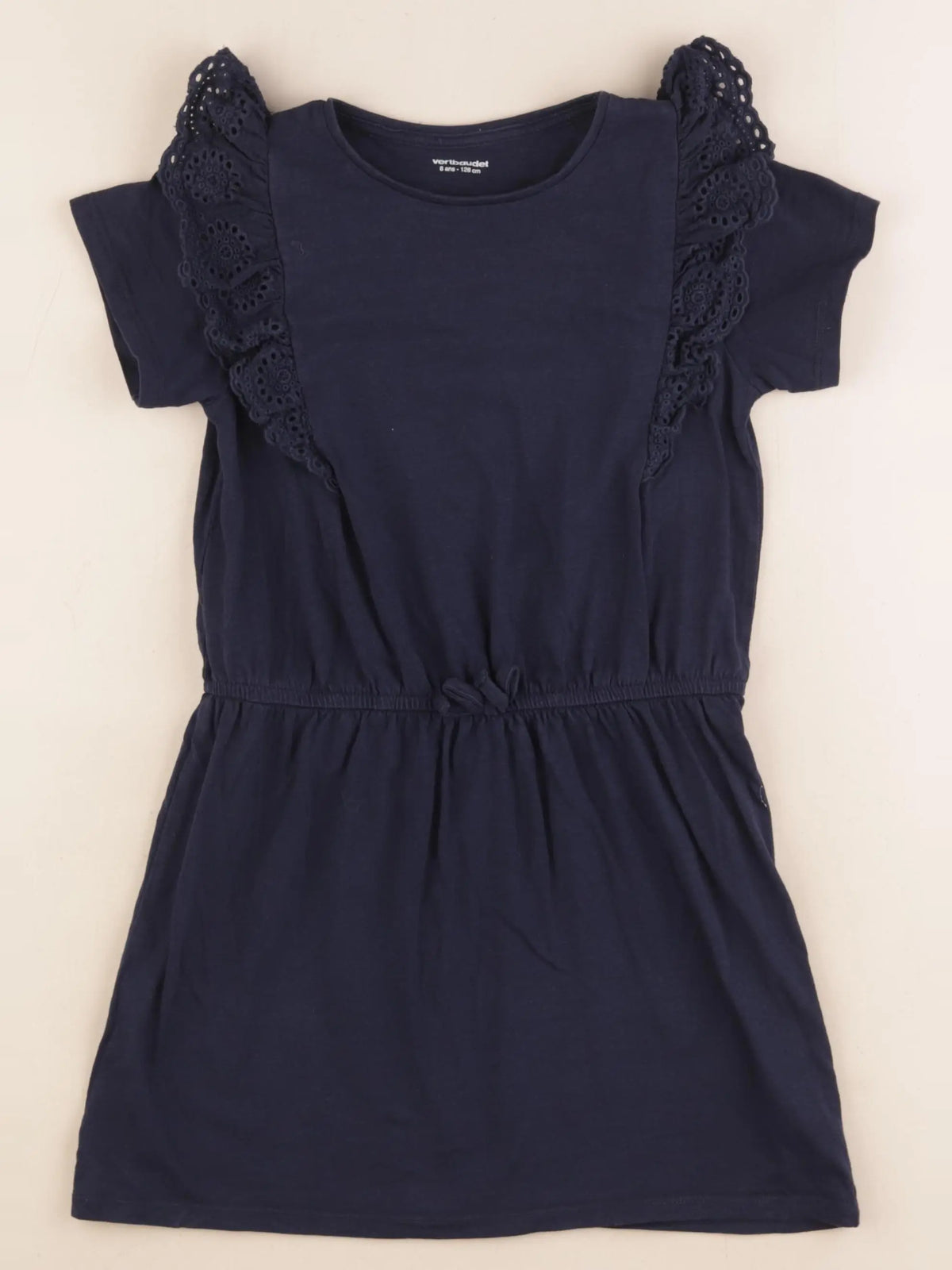 Vertbaudet - robe bleu - 8 ans