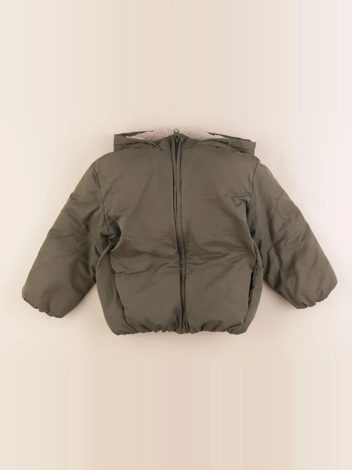 Mango - doudoune vert - 4/5 ans