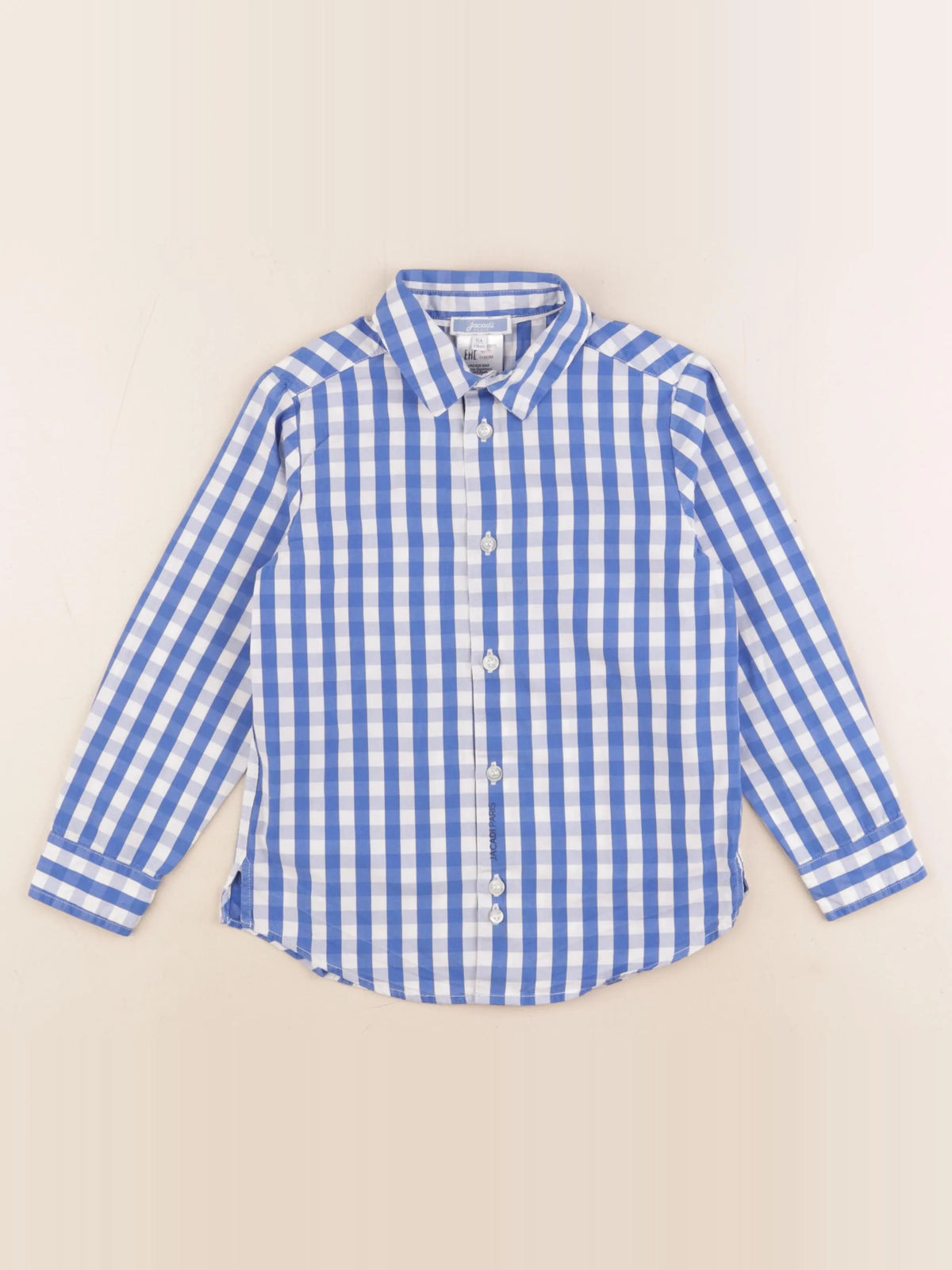 Jacadi - chemise bleu - 6 ans