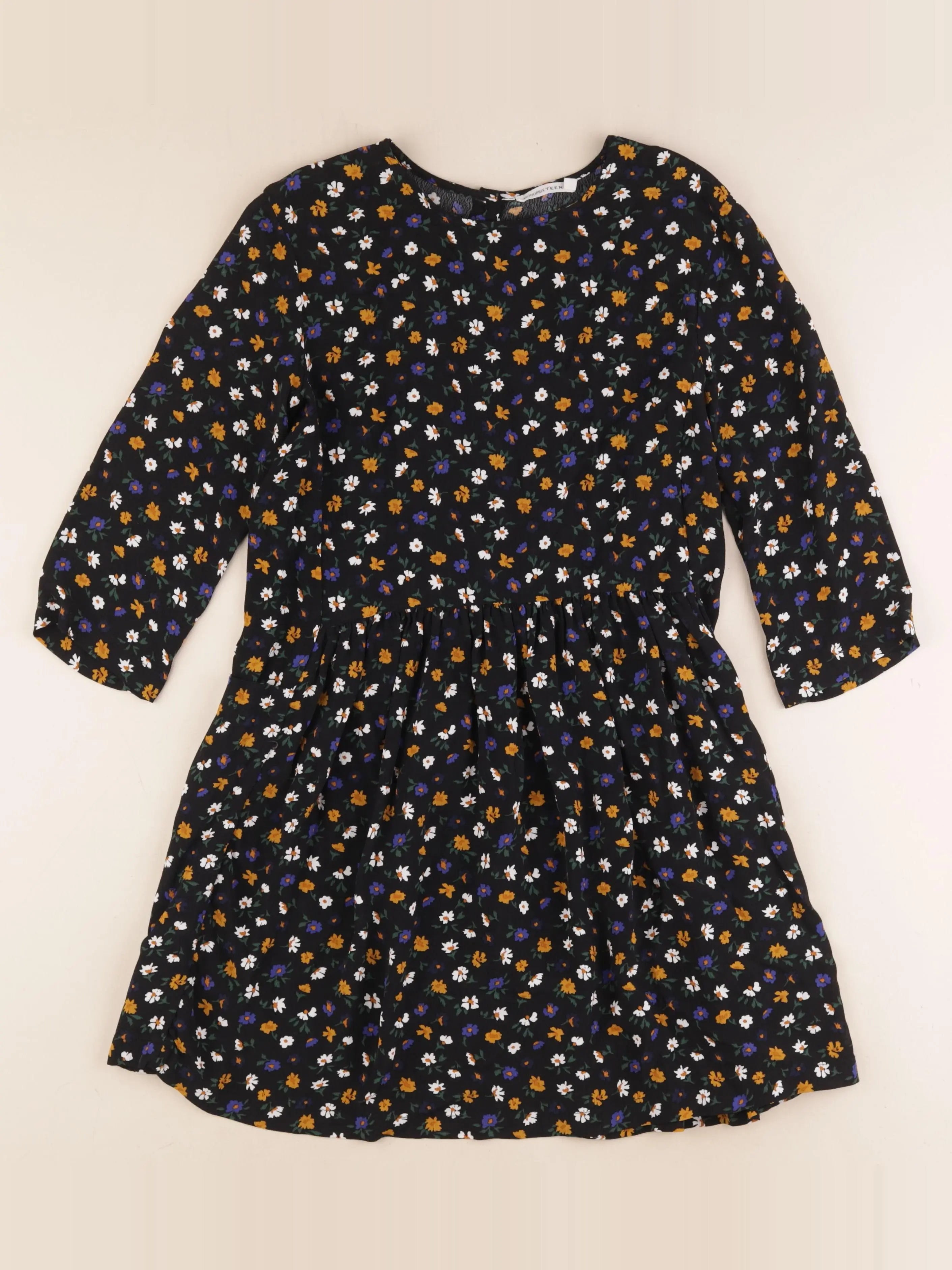 Monoprix - robe noir - 12 ans