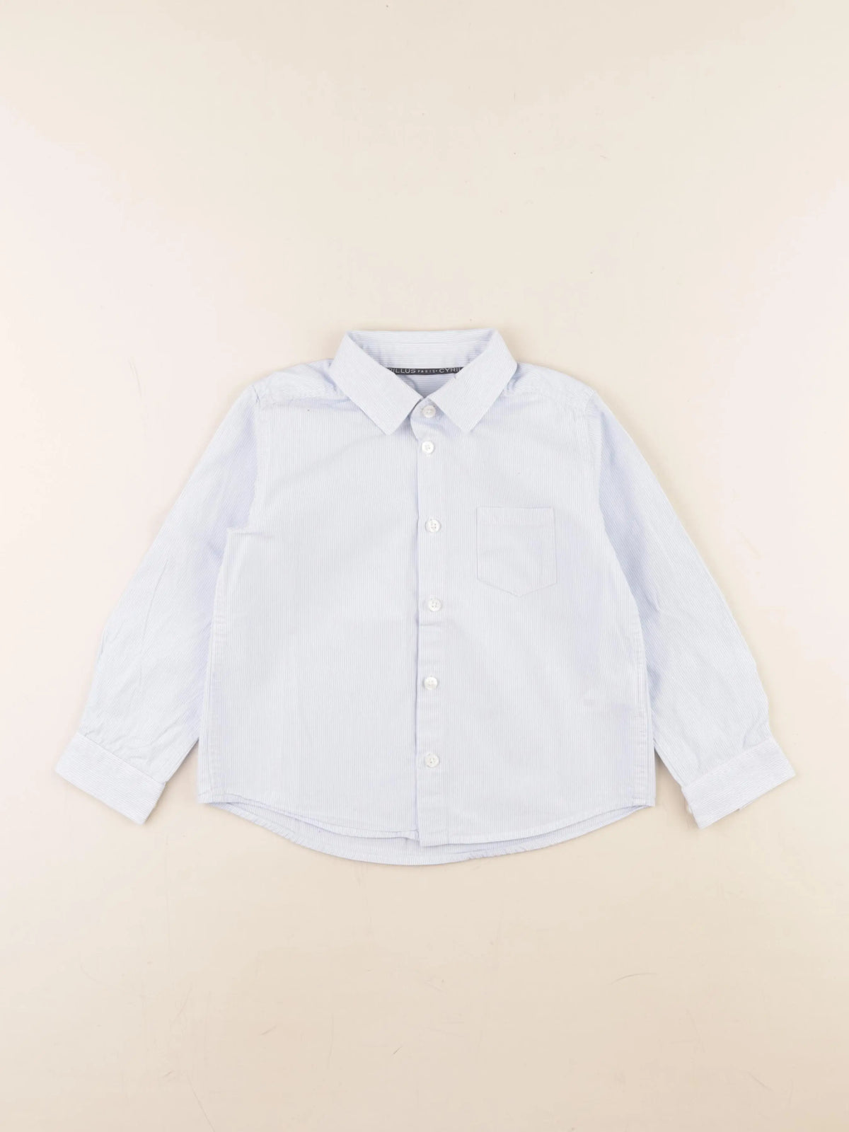 Cyrillus - chemise bleu - 6 ans